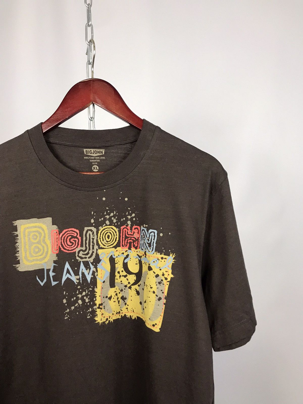 Big John Big john luxury T-shirts big logo Size US XL / EU 56 / 4 - 2 Thumbnail