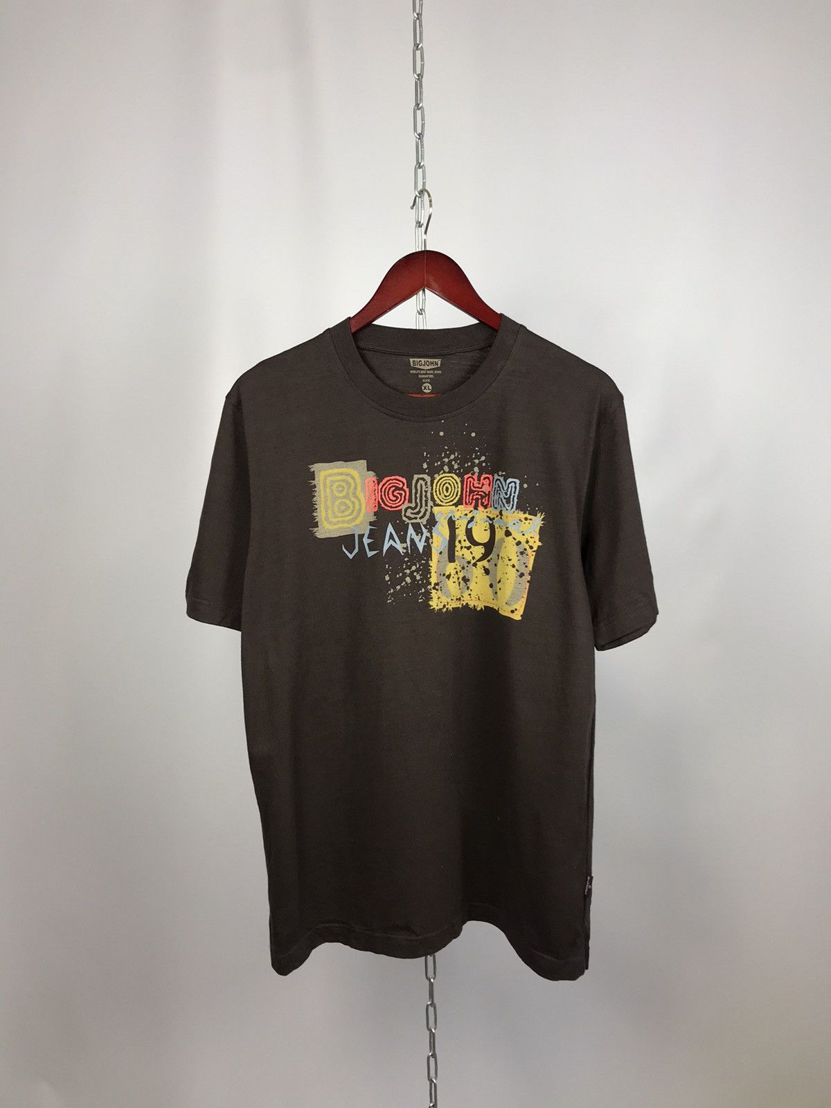 Big John Big john luxury T-shirts big logo Size US XL / EU 56 / 4 - 1 Thumbnail