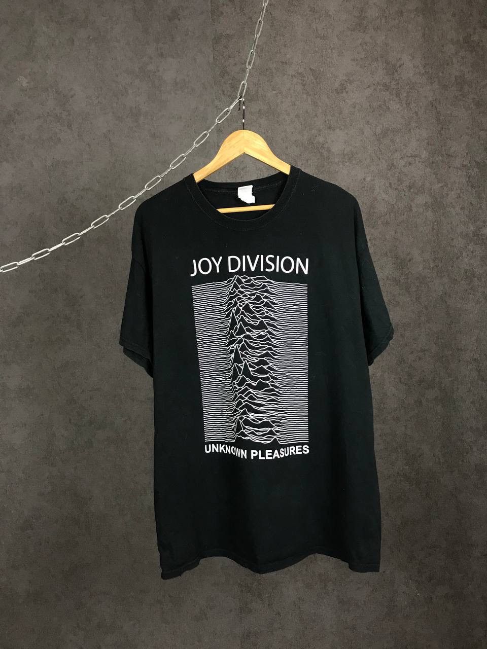 T-shirt Vintage Joy Division Années 80 - Concert Dante's Inferno - Taille M Blanc