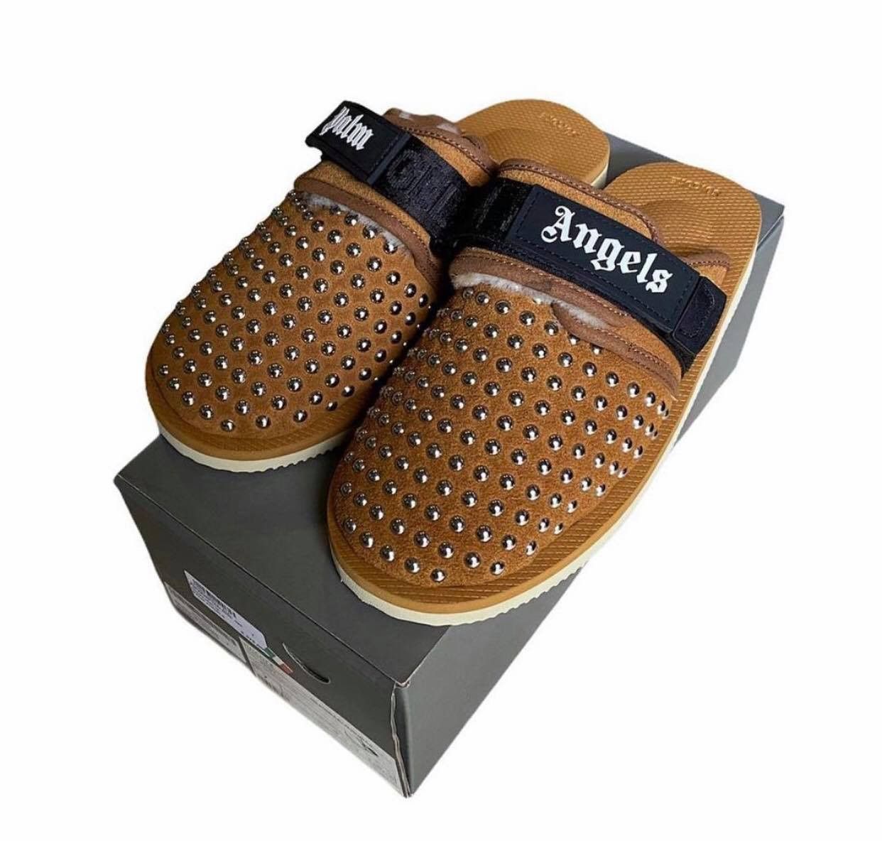【関税＆送料込み】Palm Angels Palm X Suicoke Sandalwood Palm Angels Beige Sandal Palm Angels X Suicoke | TheDoubleF