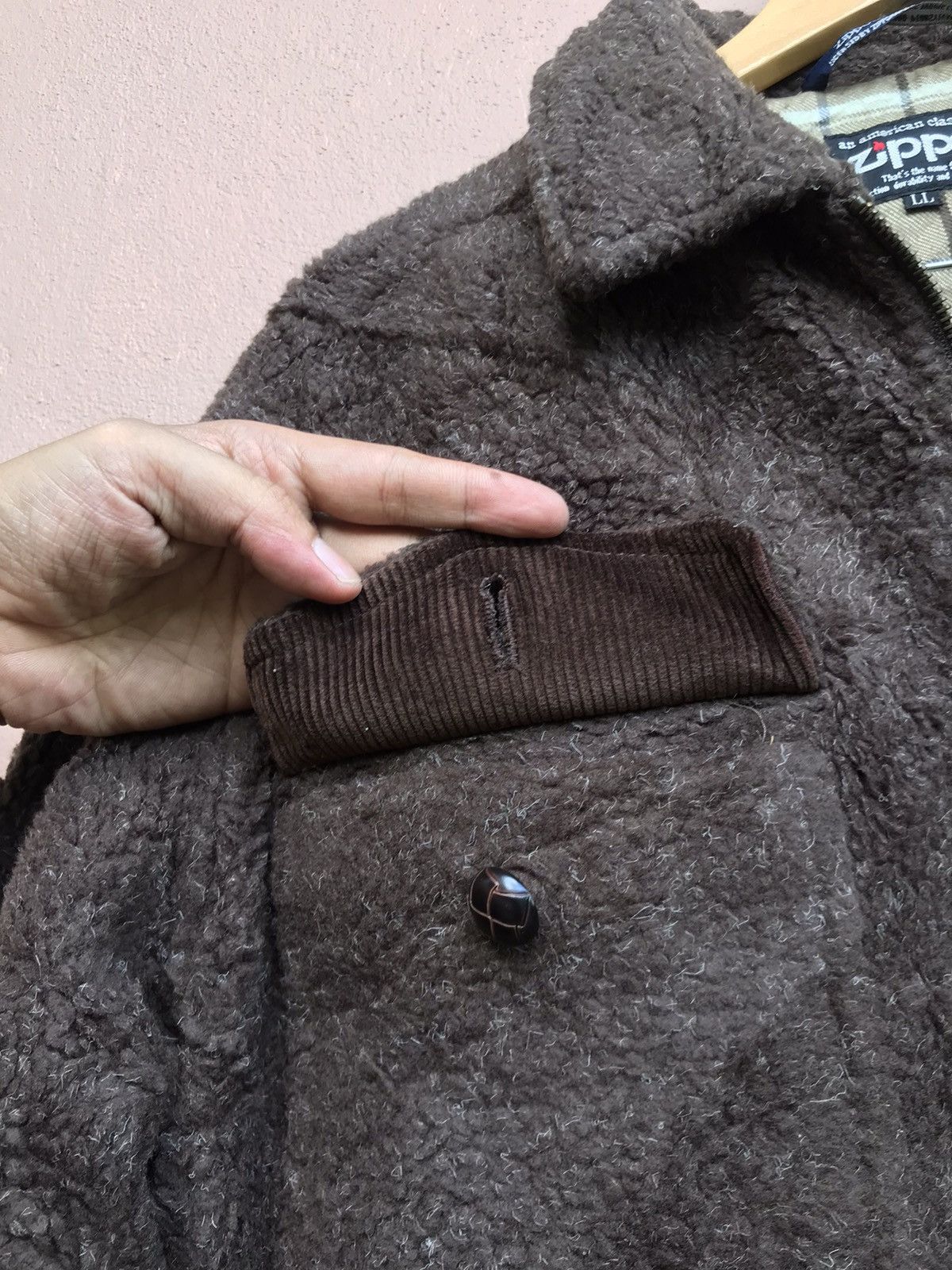 Zippo Vintage Zippo Bradford PA USA Heavy Sherpa Jacket Size US M / EU 48-50 / 2 - 10 Thumbnail