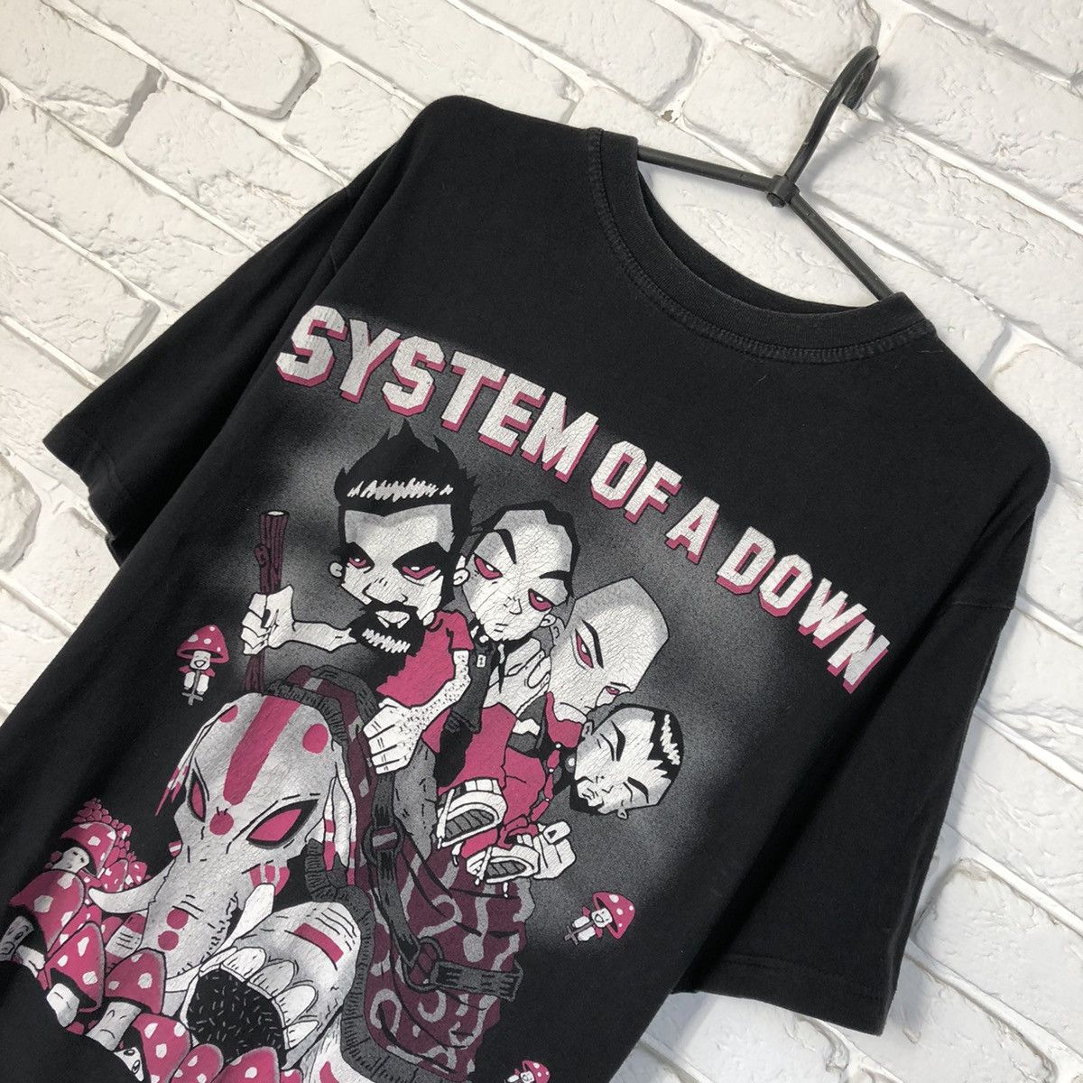 Band Tees System Of A Down 90’s vintage tee t shirt Size US XL / EU 56 / 4 - 3 Thumbnail