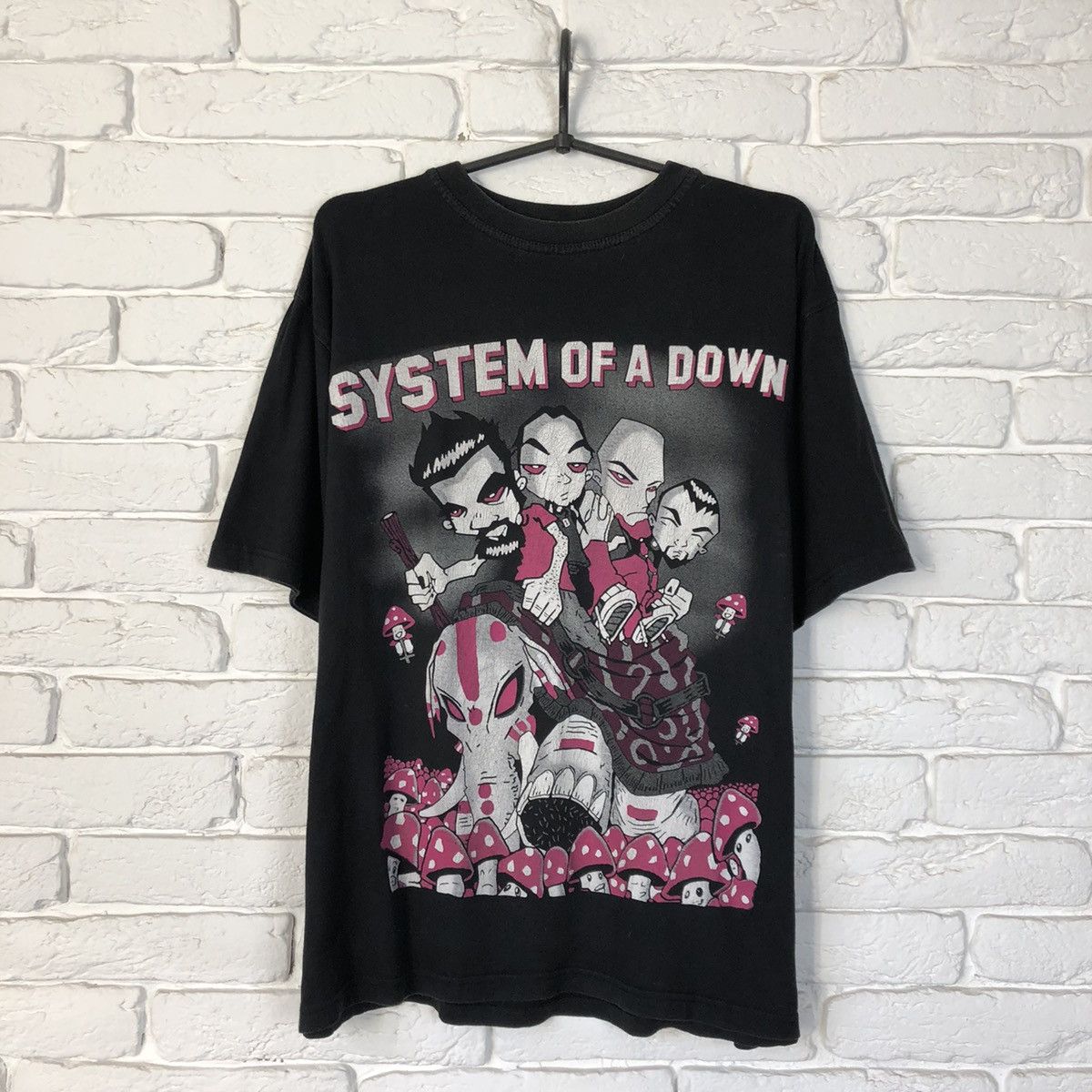 Band Tees System Of A Down 90’s vintage tee t shirt Size US XL / EU 56 / 4 - 1 Thumbnail