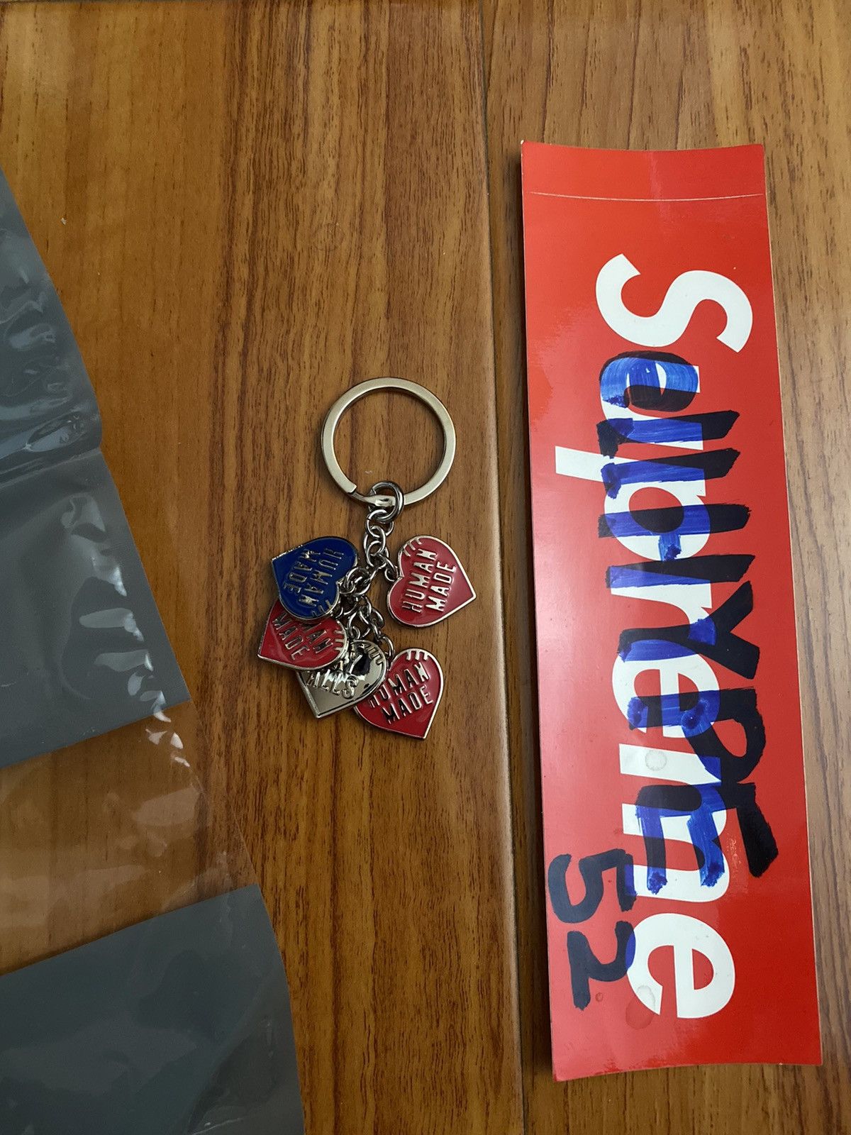 Human Made Hearts Keychain