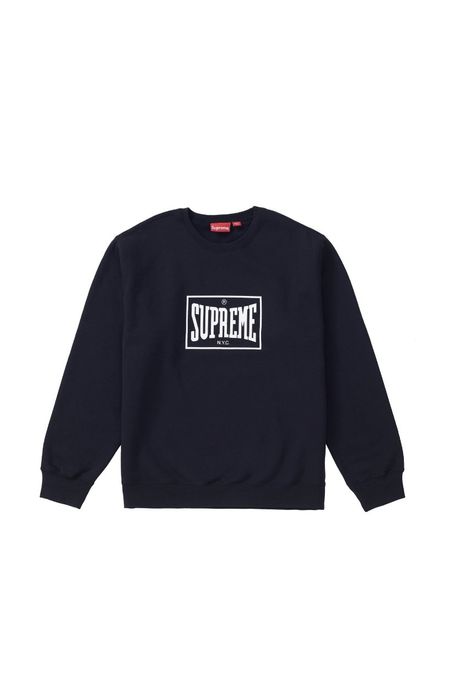 Supreme Supreme Warm Up Crewneck Black | Grailed