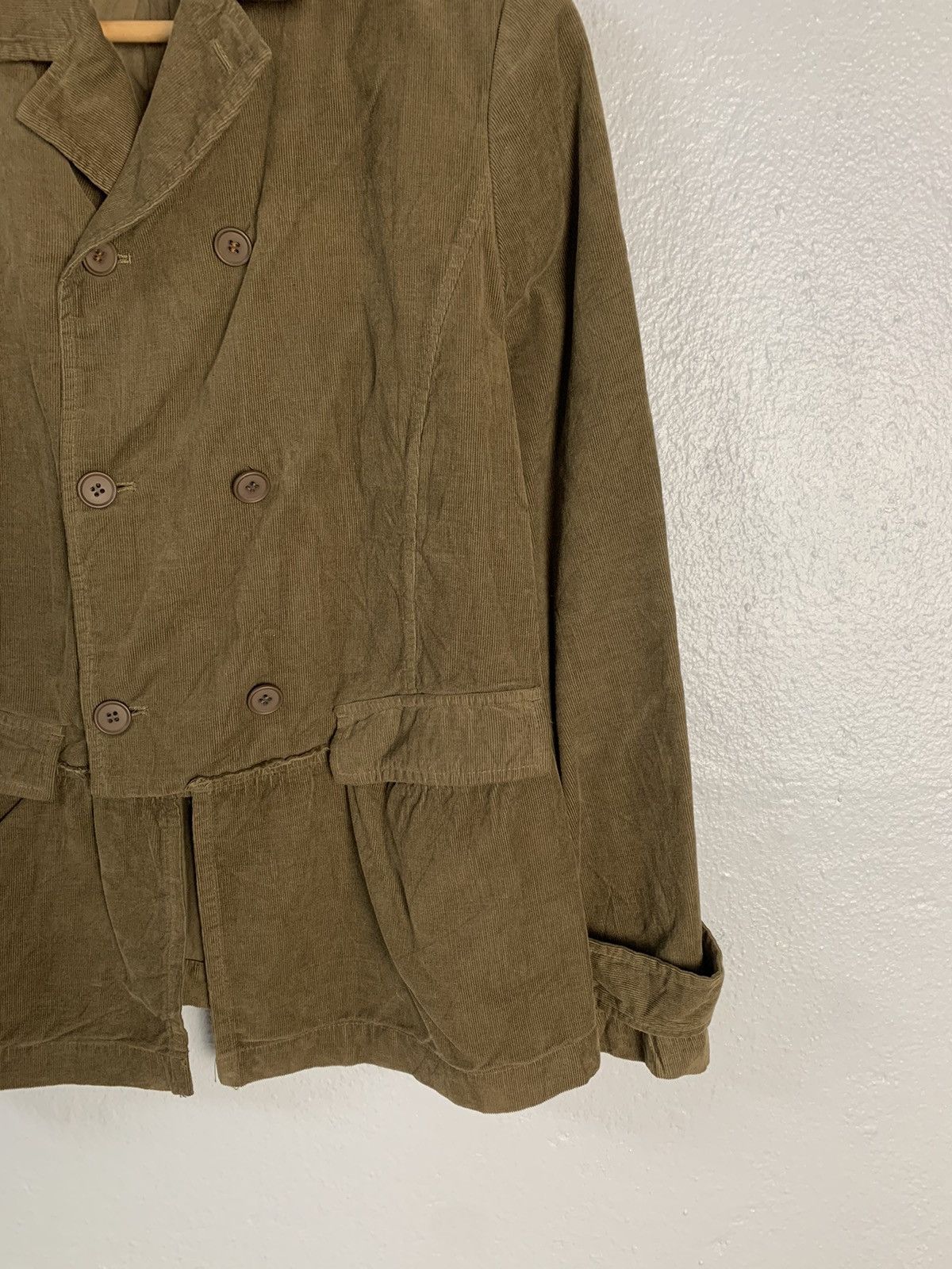 Issey Miyake Issey Miyake Plantation Double Breast Jacket Size US M / EU 48-50 / 2 - 2 Thumbnail