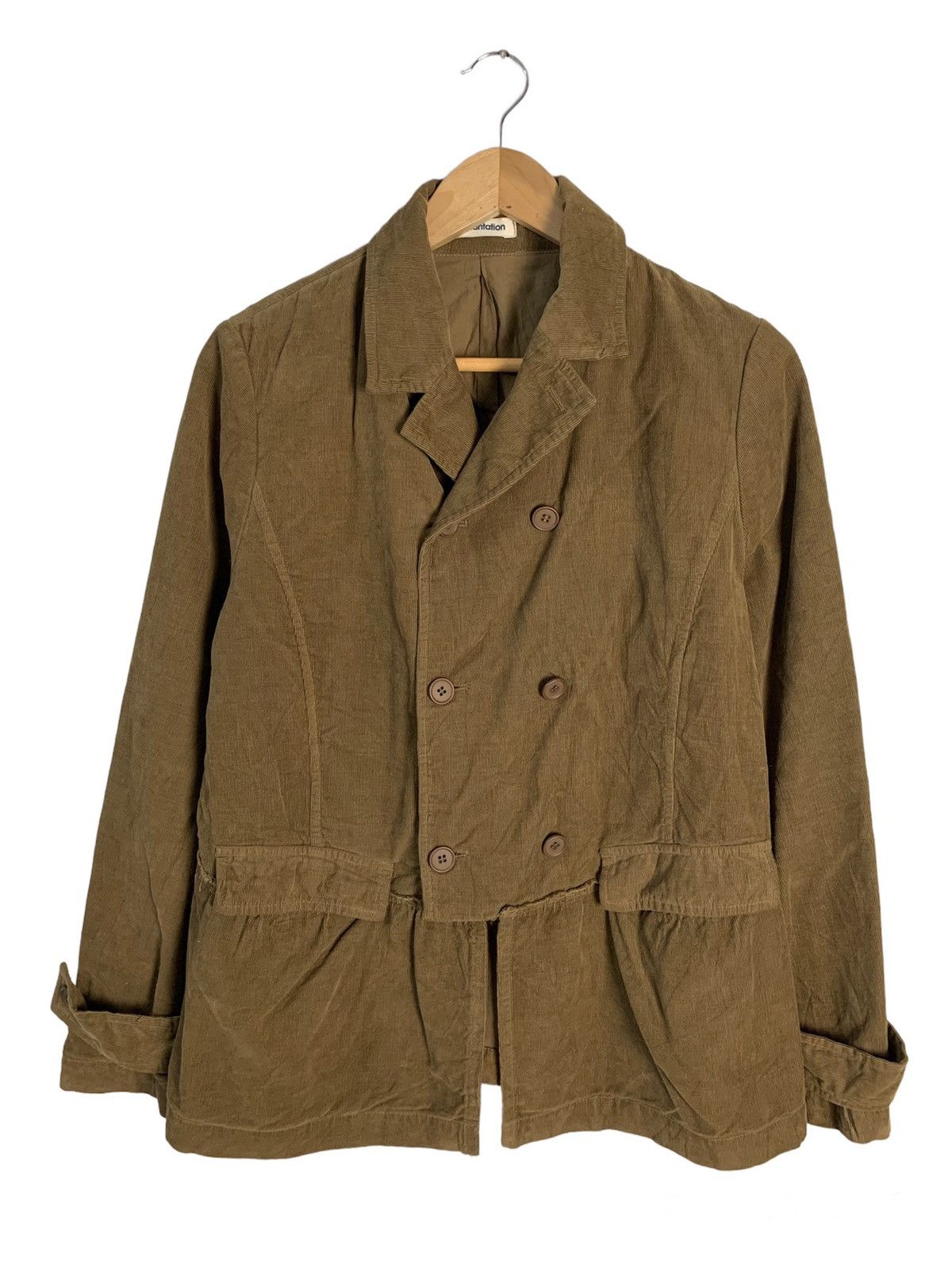 Issey Miyake Issey Miyake Plantation Double Breast Jacket Size US M / EU 48-50 / 2 - 1 Thumbnail