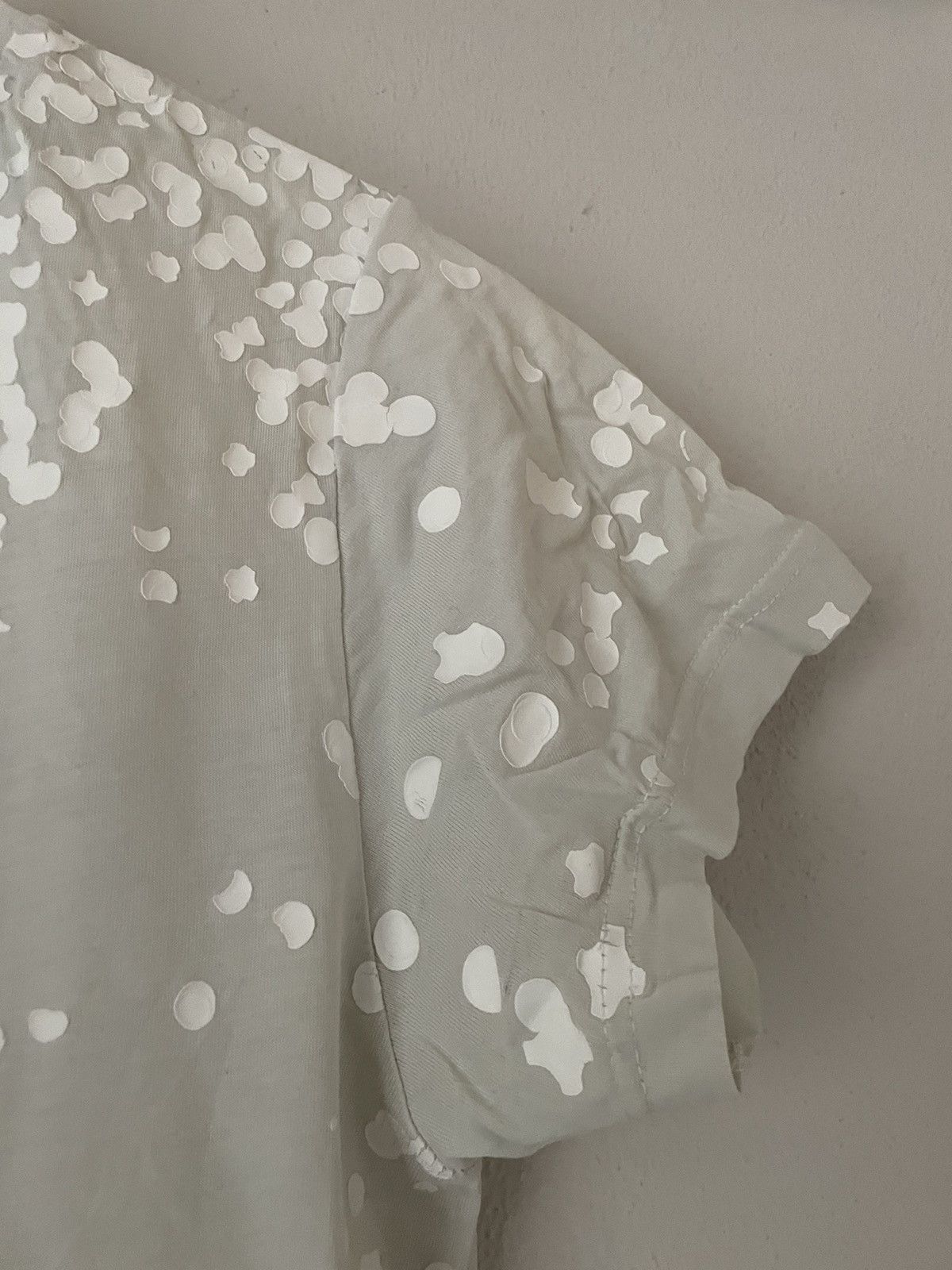 H&M × Maison Margiela Confetti Dots White T-Shirt Size US XS / EU 42 / 0 - 4 Thumbnail