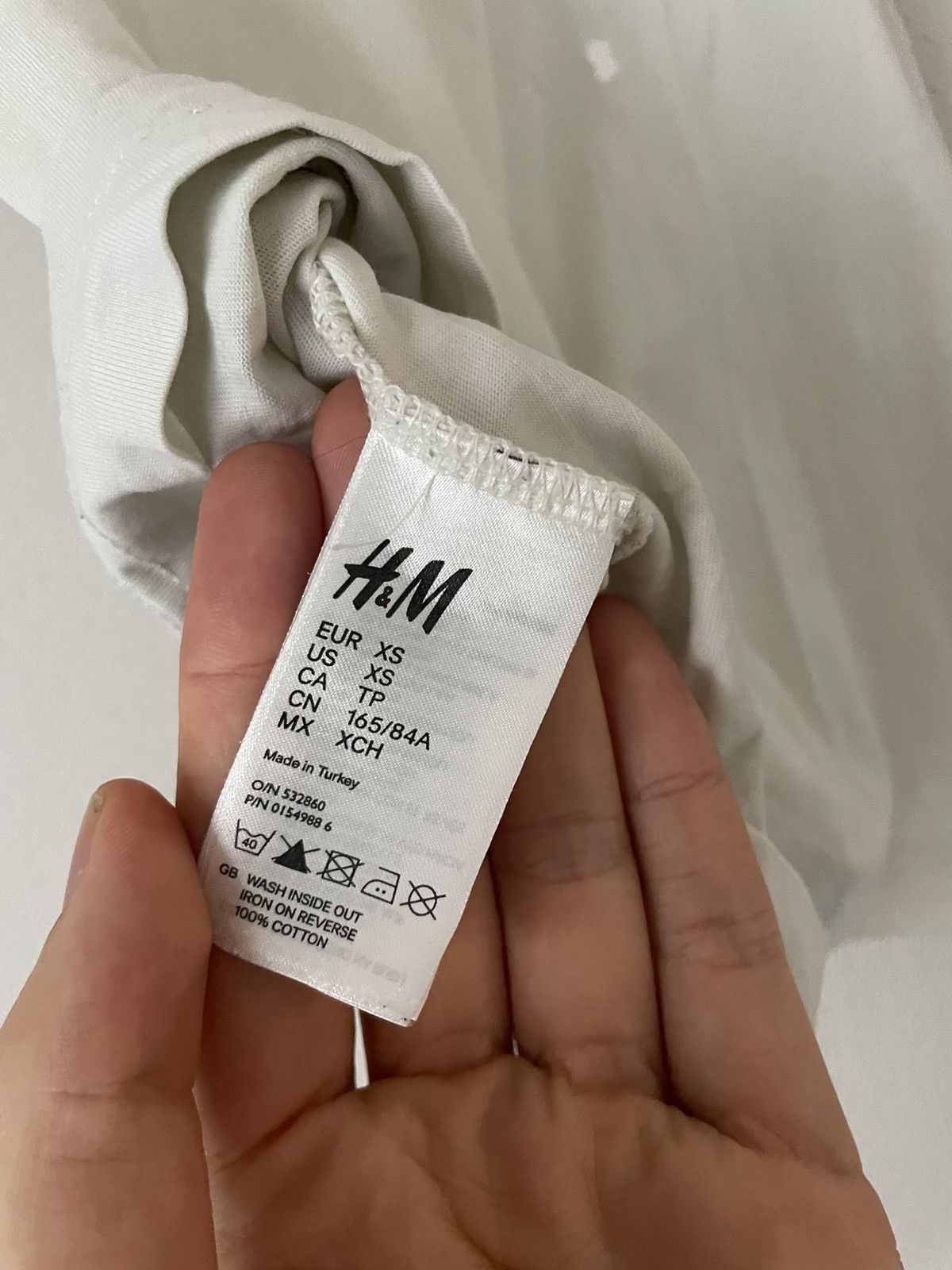 H&M × Maison Margiela Confetti Dots White T-Shirt Size US XS / EU 42 / 0 - 9 Thumbnail