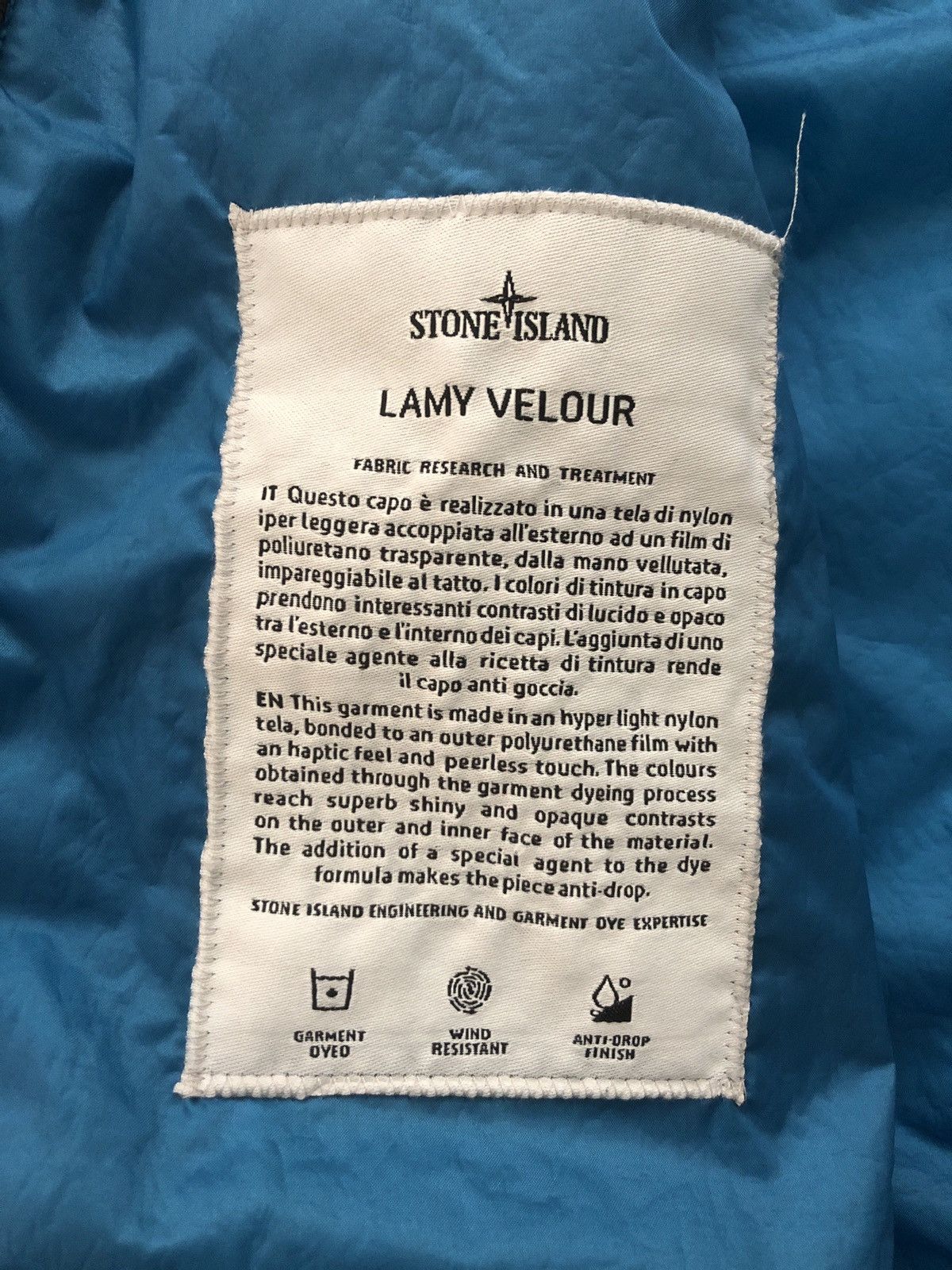 Stone Island Stone Island Lamy Velour Size US M / EU 48-50 / 2 - 4 Thumbnail