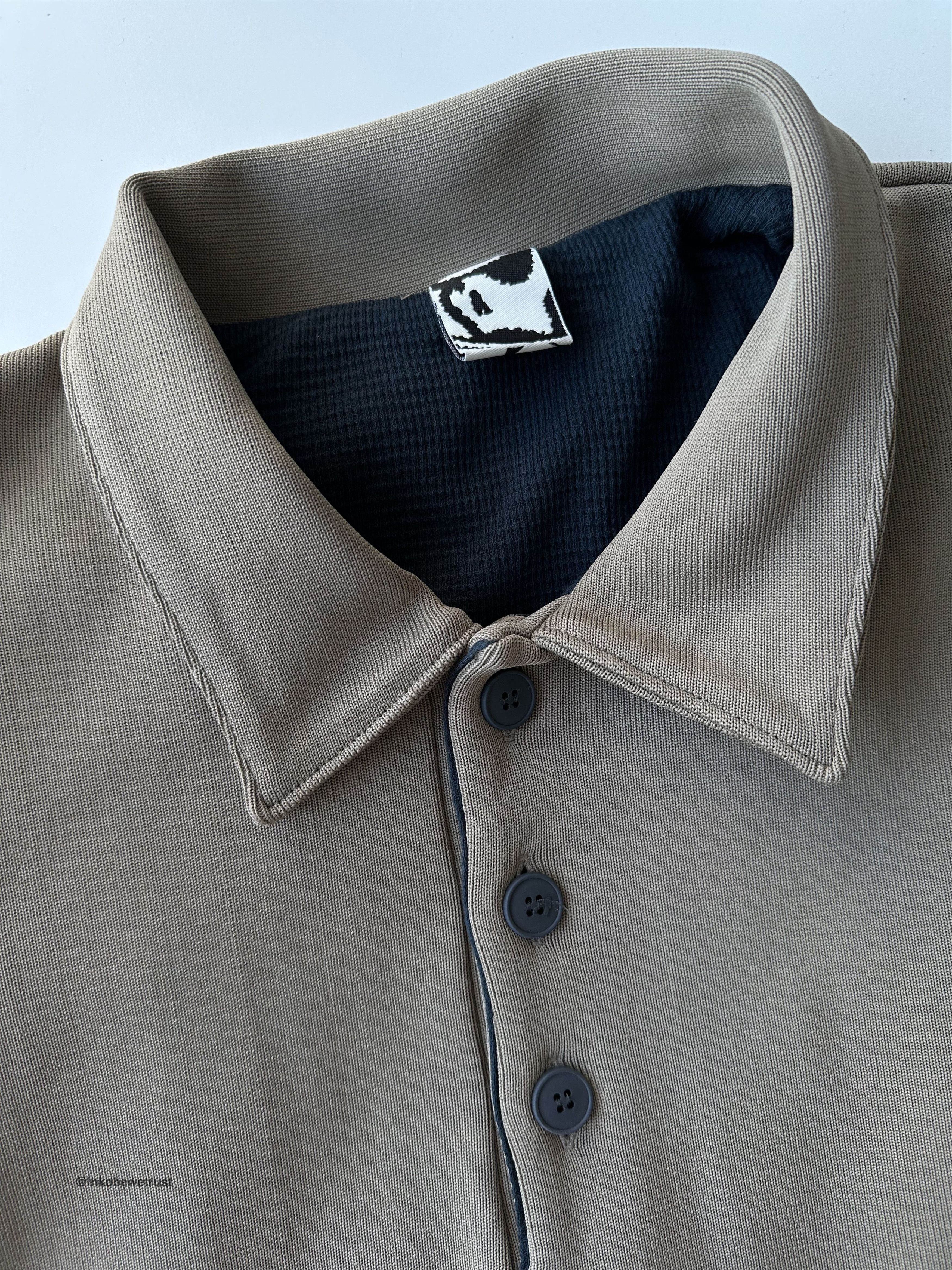 GR10K Sculpt Rib Long Sleeve Polo Size US M / EU 48-50 / 2 - 3 Thumbnail