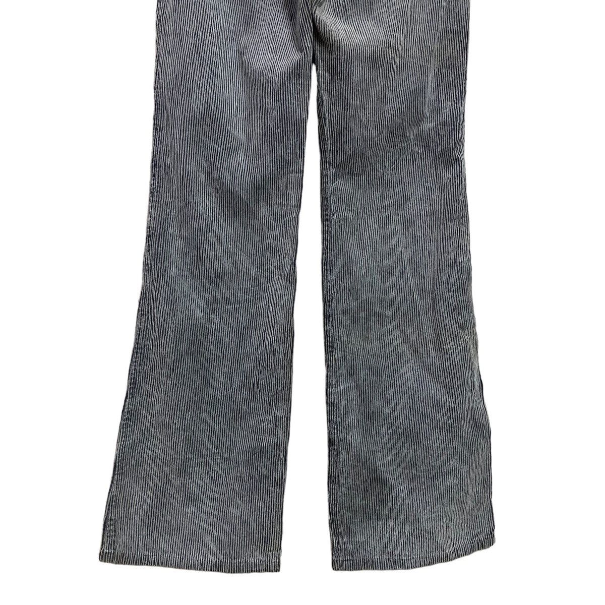 Dolce & Gabbana Dolce&gabbana Grey Velvet Flare Pants Size 27" / US 4 / IT 40 - 7 Thumbnail