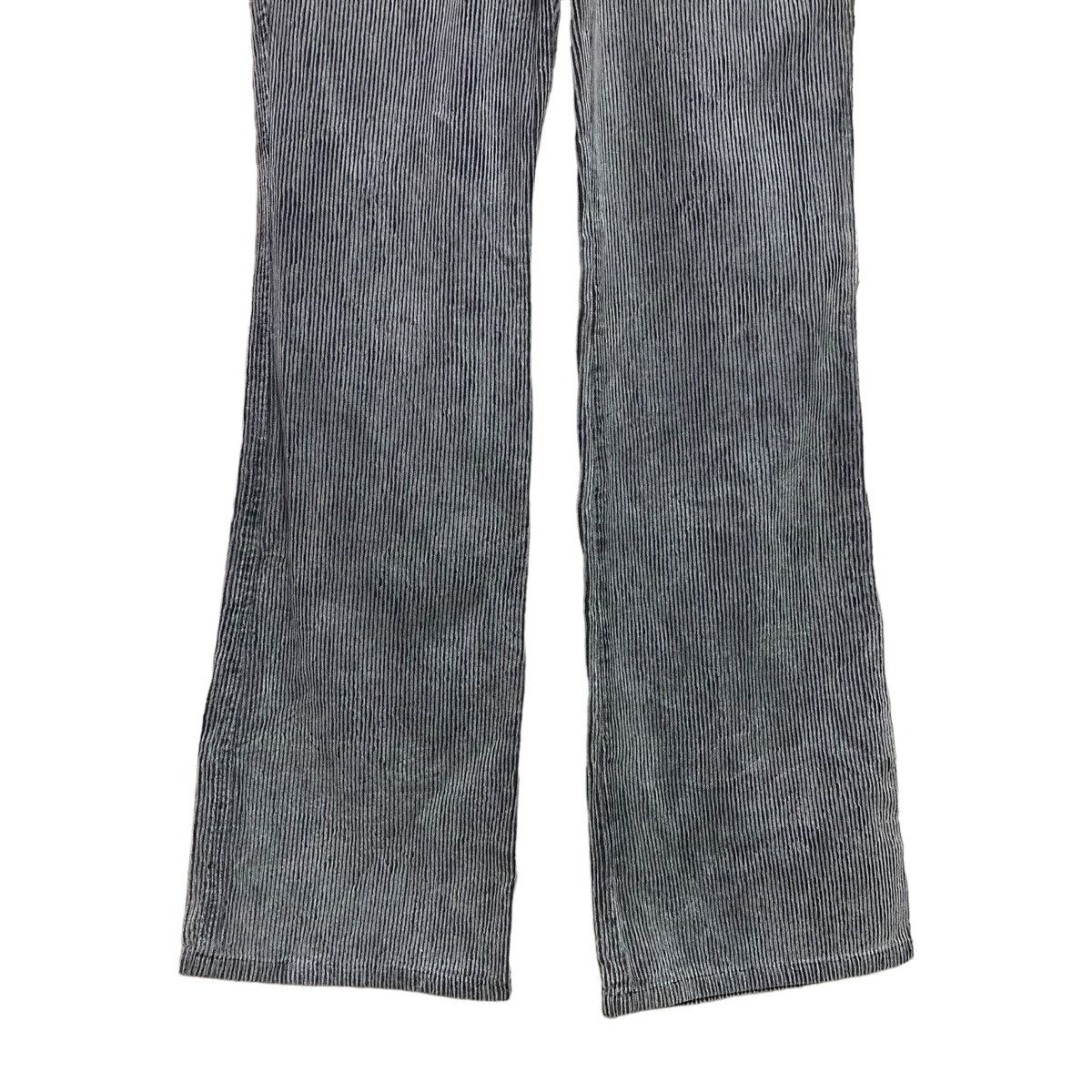 Dolce & Gabbana Dolce&gabbana Grey Velvet Flare Pants Size 27" / US 4 / IT 40 - 5 Thumbnail