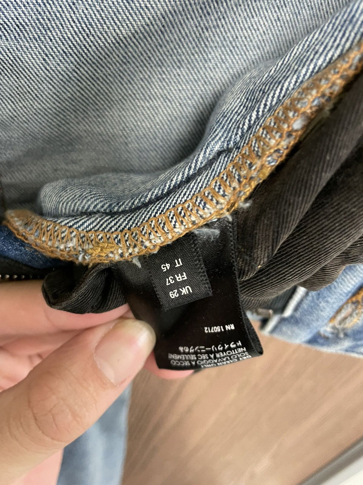 Amiri Amiri Track Denim Jeans Size US 29 - 8 Thumbnail