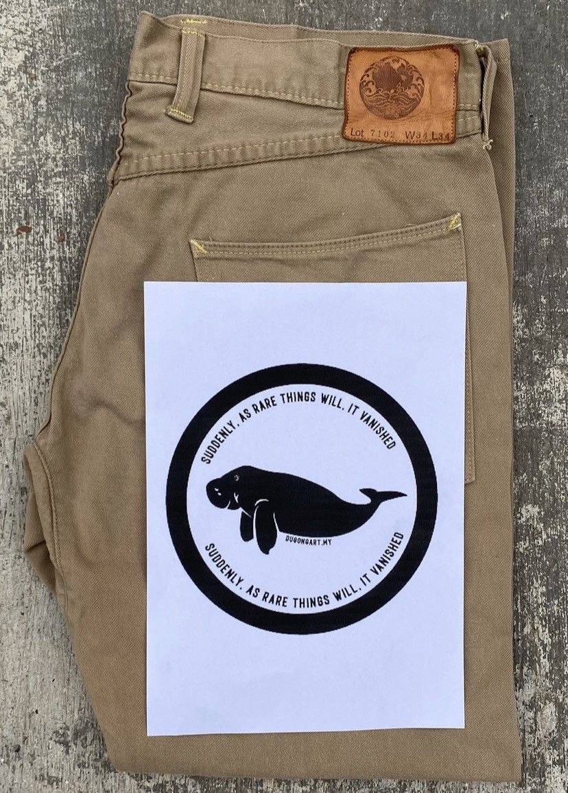 BRU NA BOINNE 🇯🇵 RARE JAPANESE BRAND BRU NA BOINNE DENIM JEANS Size US 34 / EU 50 - 8 Thumbnail