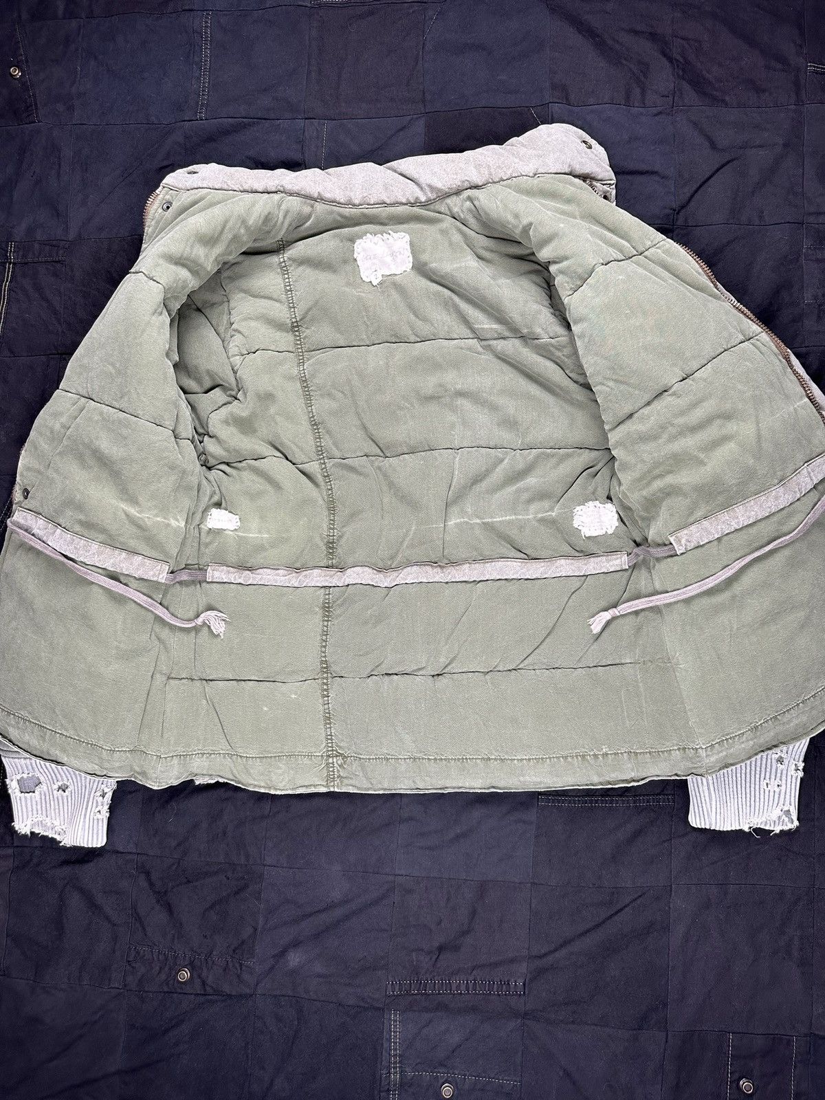 Greg Lauren FW17 Destroyed Tent Puffer Size US M / EU 48-50 / 2 - 4 Thumbnail