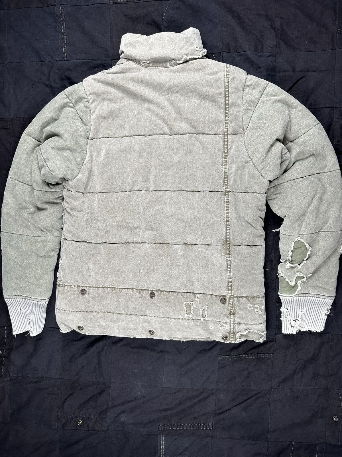 Greg Lauren FW17 Destroyed Tent Puffer Size US M / EU 48-50 / 2 - 5 Thumbnail