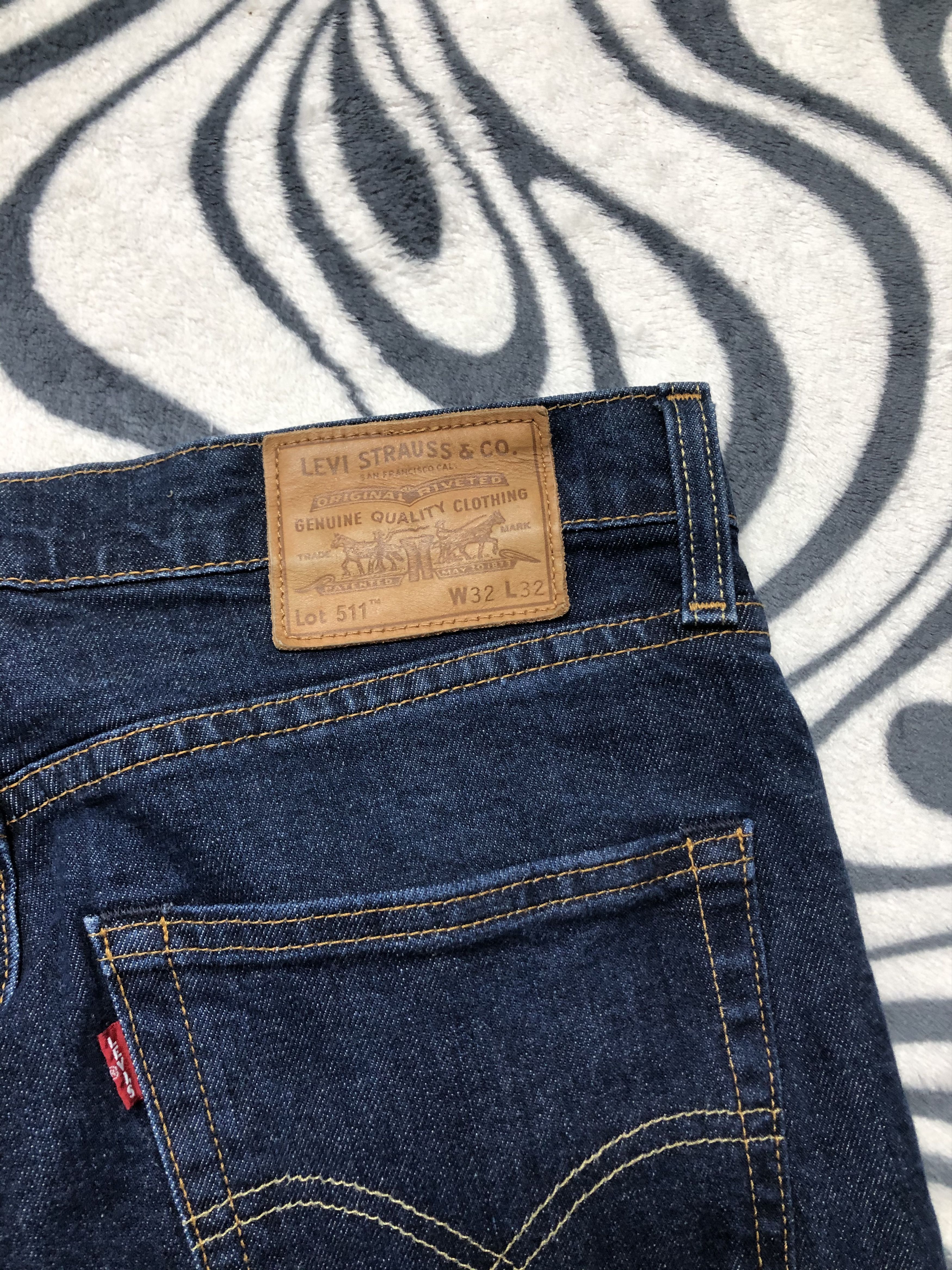Levi's × Levi's Vintage Clothing × Vintage Levis 511 Vintage Big E Premium Denim Pants Jeans Size US 32 / EU 48 - 2 Thumbnail