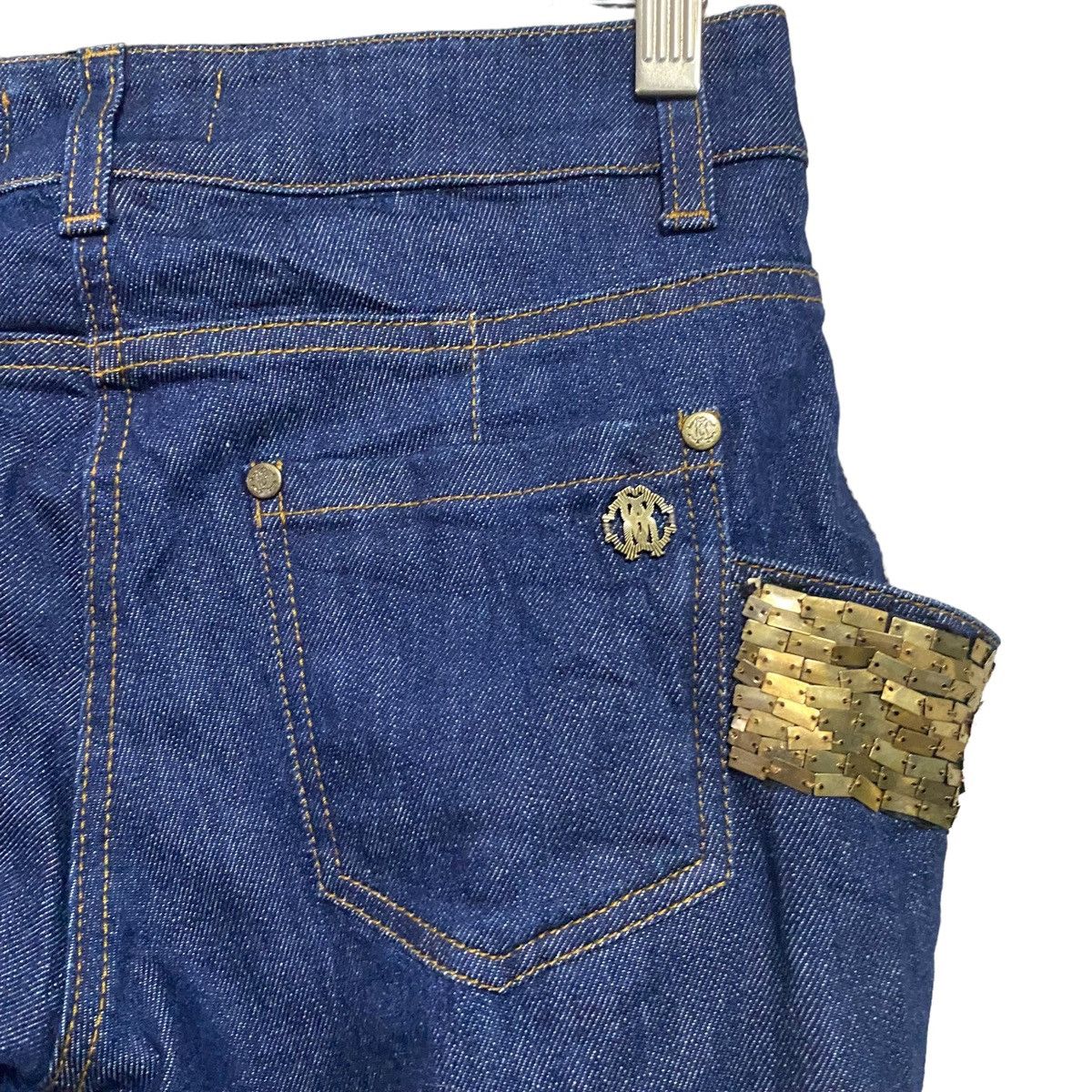 Roberto Cavalli Roberto Cavalli Sequin Skinny Jeans Size 28" / US 6 / IT 42 - 9 Thumbnail