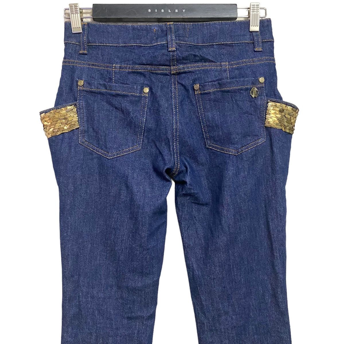 Roberto Cavalli Roberto Cavalli Sequin Skinny Jeans Size 28" / US 6 / IT 42 - 7 Thumbnail