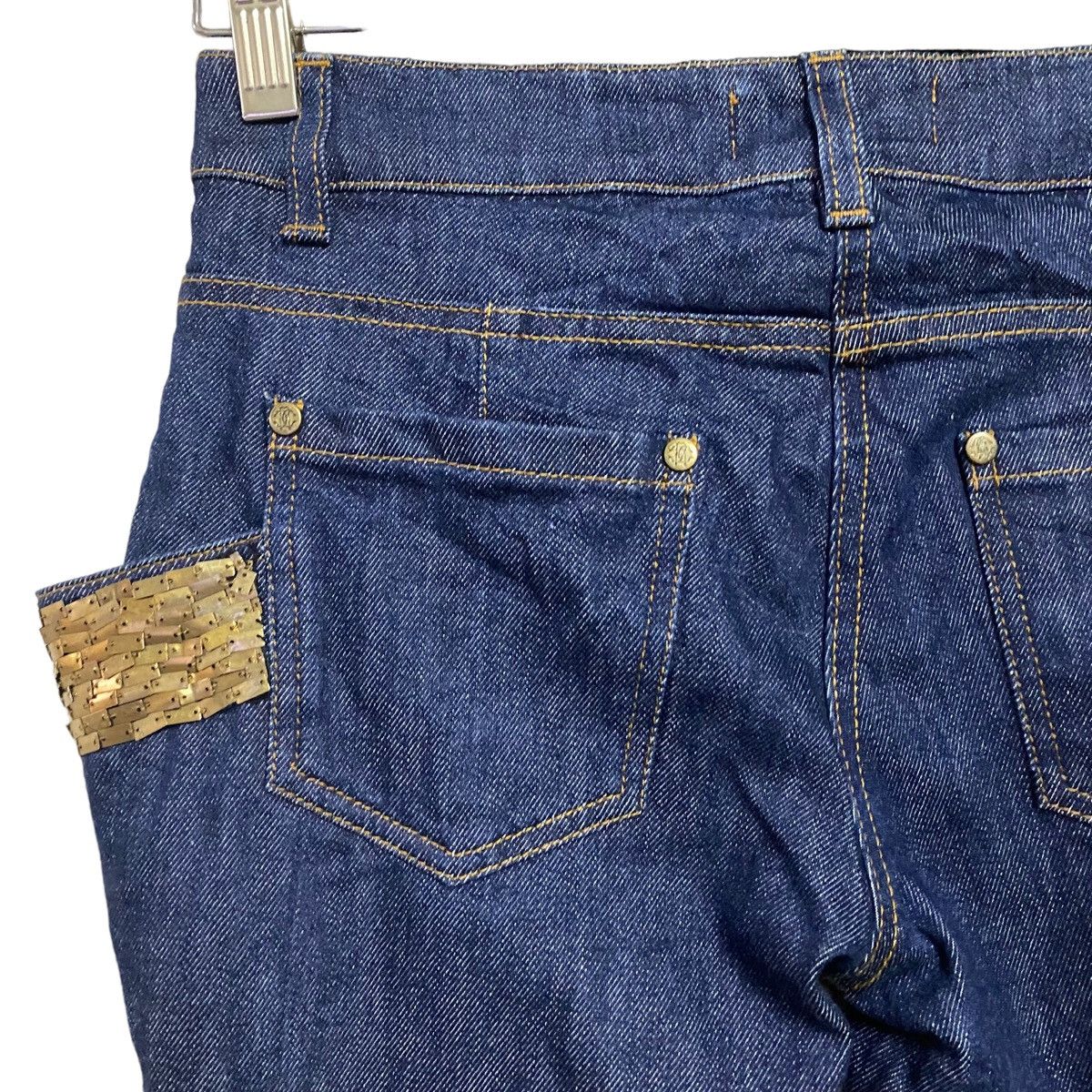 Roberto Cavalli Roberto Cavalli Sequin Skinny Jeans Size 28" / US 6 / IT 42 - 10 Thumbnail