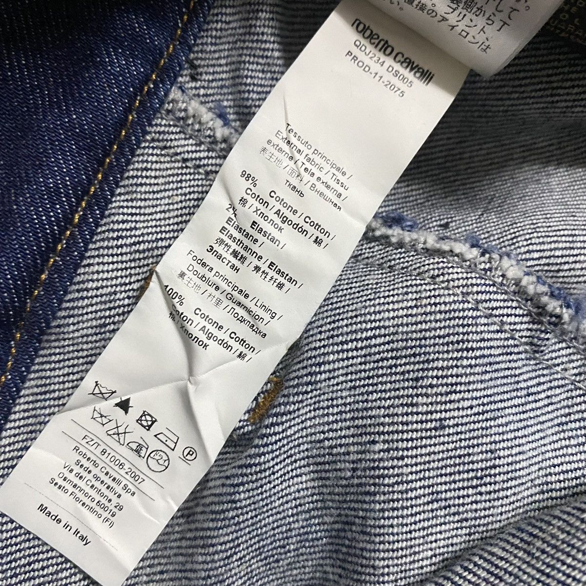 Roberto Cavalli Roberto Cavalli Sequin Skinny Jeans Size 28" / US 6 / IT 42 - 14 Thumbnail