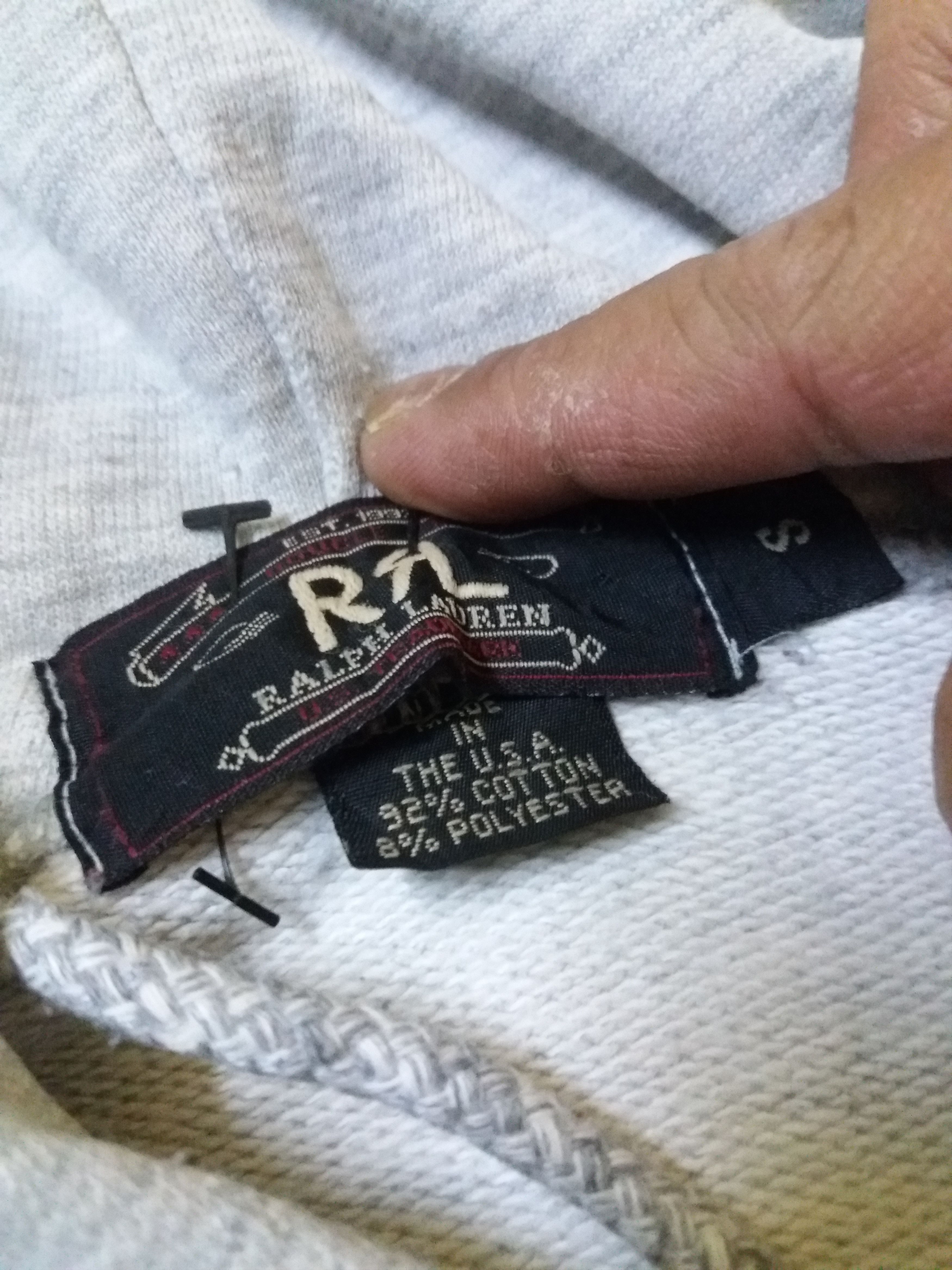RRL Ralph Lauren VINTAGE RRL FIRST SEASON 1993 HOODIE Size US S / EU 44-46 / 1 - 6 Thumbnail