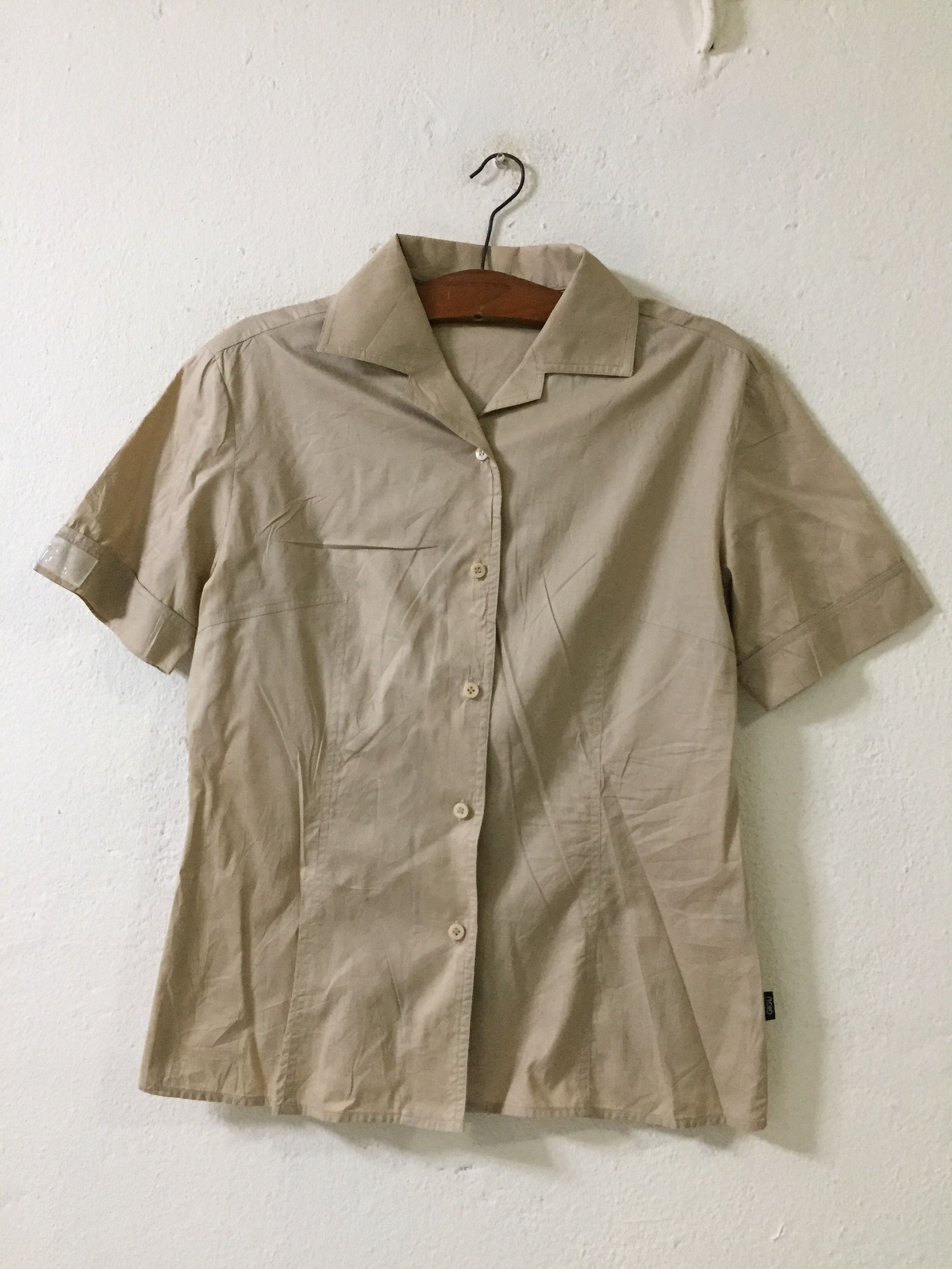 image of Romeo Gigli Gigli Jeans Shirt Made In Italy in Brown, Men's (Size Small)