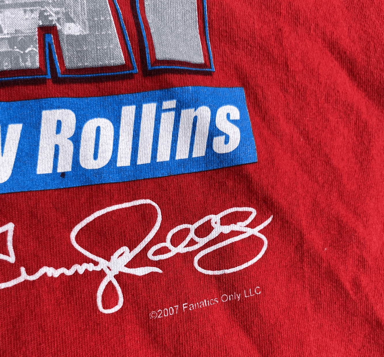 MLB Vintage Philadelphia Phillies Jimmy Rollins Tee Size US L / EU 52-54 / 3 - 2 Thumbnail