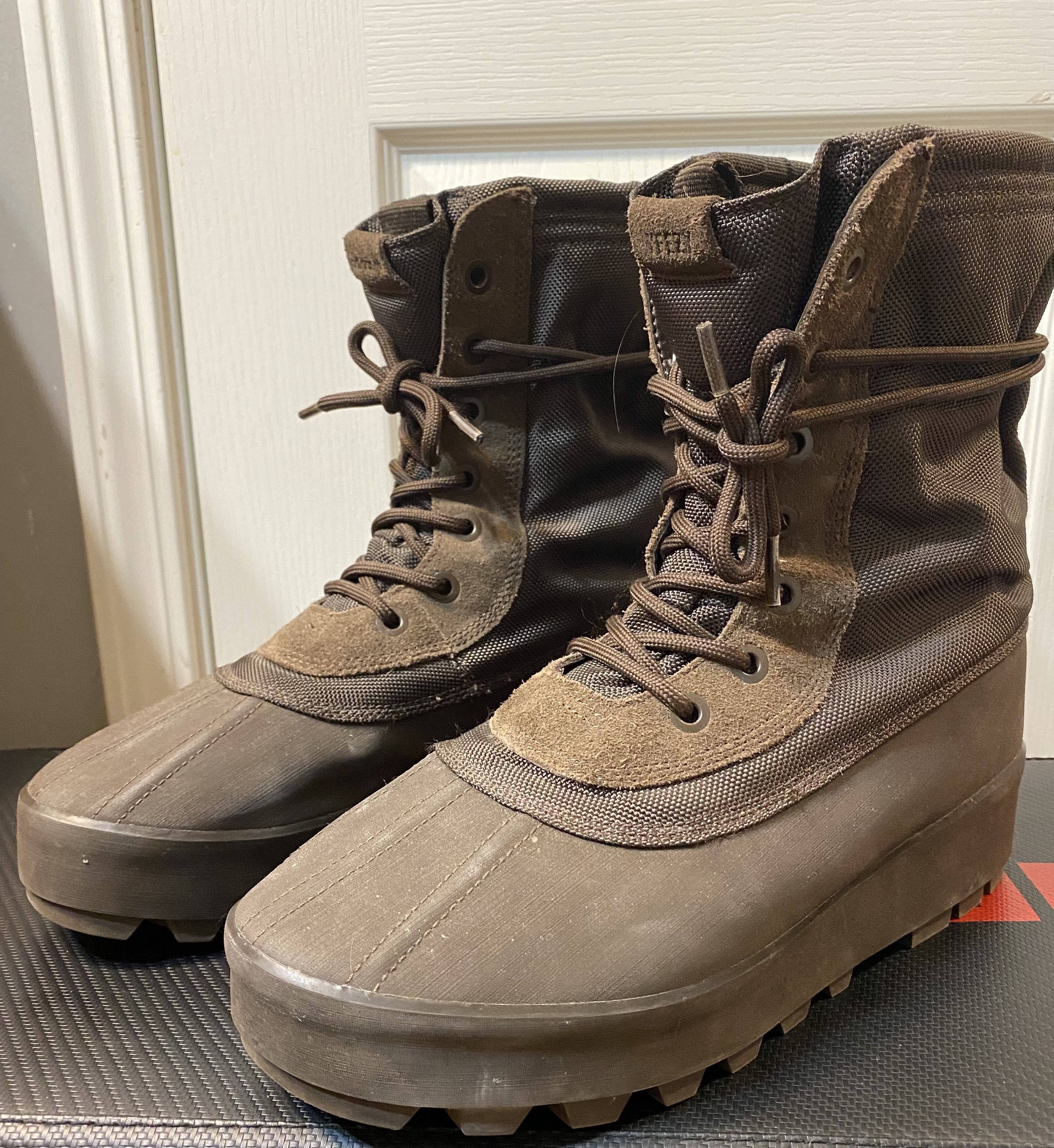 Yeezy Season 950 Duck Boots in Chocolate Grailed