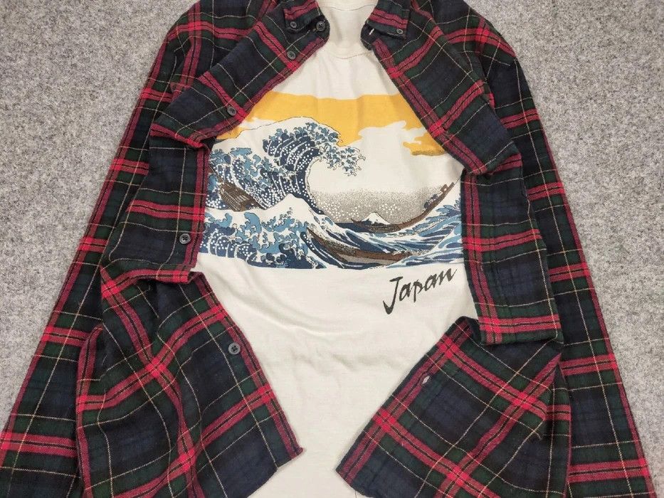 Flannel Vintage Flannel Shirt Travis Scott Style Streetwear Hype Size US M / EU 48-50 / 2 - 6 Thumbnail