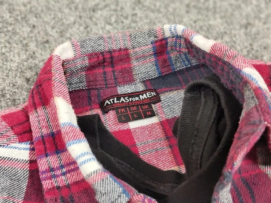 Flannel Vintage Flannel Shirt Checkered Travis Scott Style Hype Size US L / EU 52-54 / 3 - 8 Thumbnail