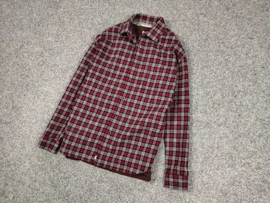 Flannel Vintage Flannel Shirt Checkered Travis Scott Style Hype Size US L / EU 52-54 / 3 - 5 Thumbnail