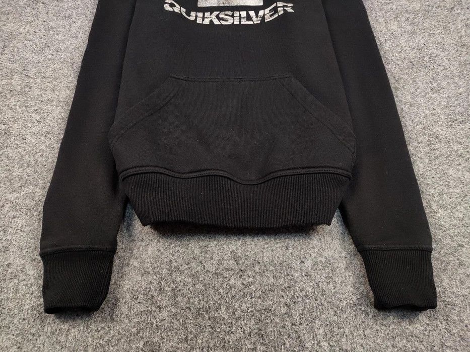Quiksilver Vintage 90's Quiksilver Black Big Logo Hoodie Sweatshirt Size US L / EU 52-54 / 3 - 4 Thumbnail