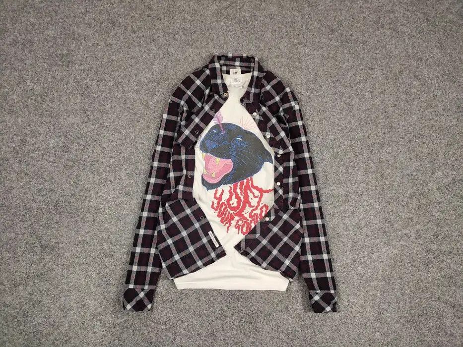 Flannel Vintage Flannel Lee Shirt Checkered Travis Scott Style Size US L / EU 52-54 / 3 - 1 Thumbnail