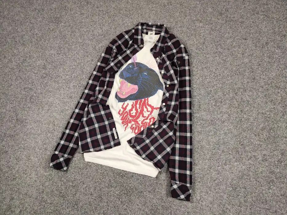 Flannel Vintage Flannel Lee Shirt Checkered Travis Scott Style Size US L / EU 52-54 / 3 - 2 Thumbnail