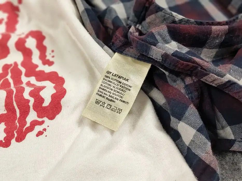 Flannel Vintage Flannel Lee Shirt Checkered Travis Scott Style Size US L / EU 52-54 / 3 - 10 Thumbnail