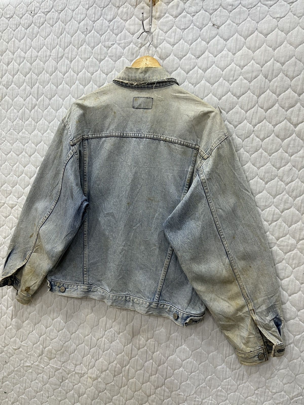 Levi's (Bbb). VINTAGE LEVIS ORANGE TAB DENIM JACKET Size US L / EU 52-54 / 3 - 5 Thumbnail