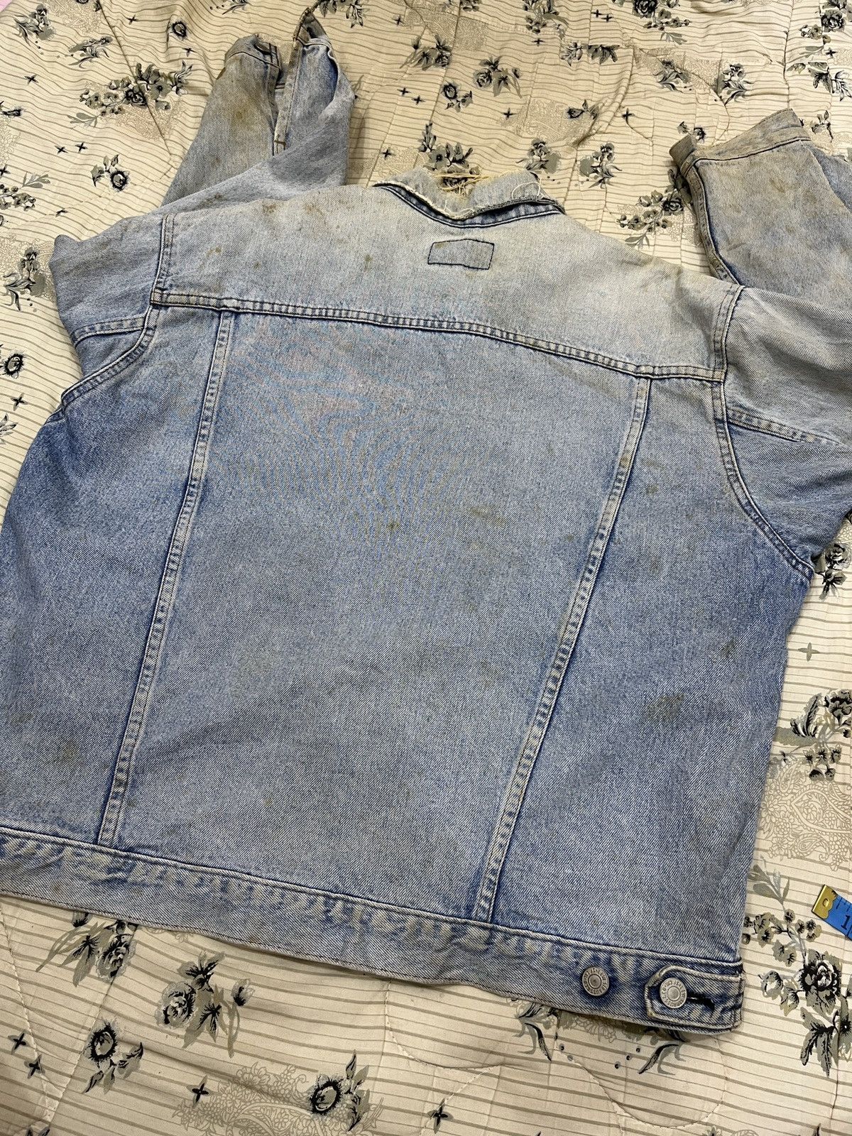 Levi's (Bbb). VINTAGE LEVIS ORANGE TAB DENIM JACKET Size US L / EU 52-54 / 3 - 17 Thumbnail