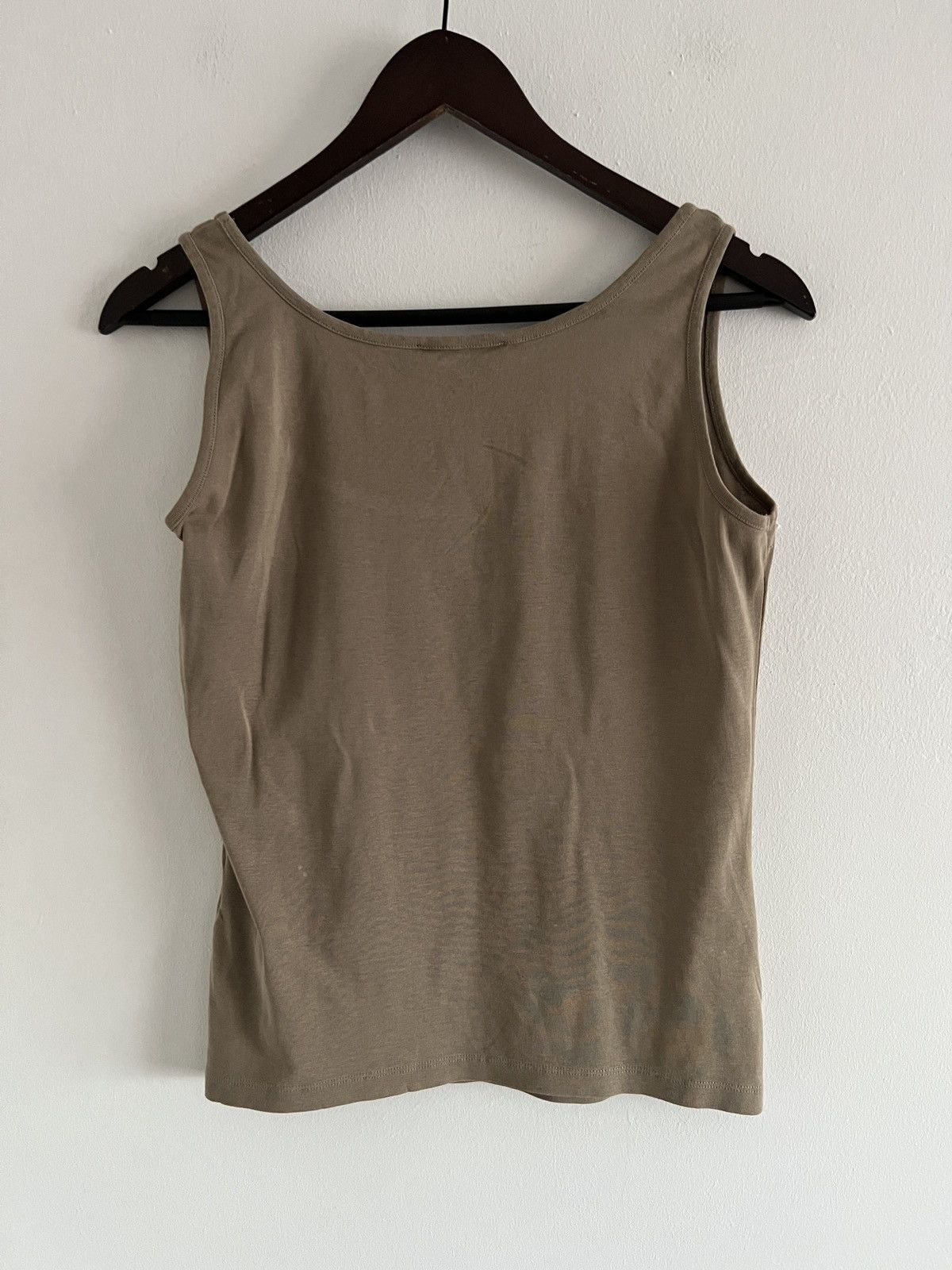 Givenchy 🌸Givenchy Military Green Cotton Top Size M / US 6-8 / IT 42-44 - 2 Thumbnail