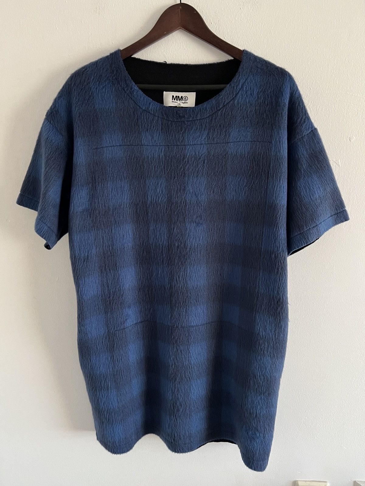 image of Maison Margiela Blue Striped Dress, Women's (Size Small)
