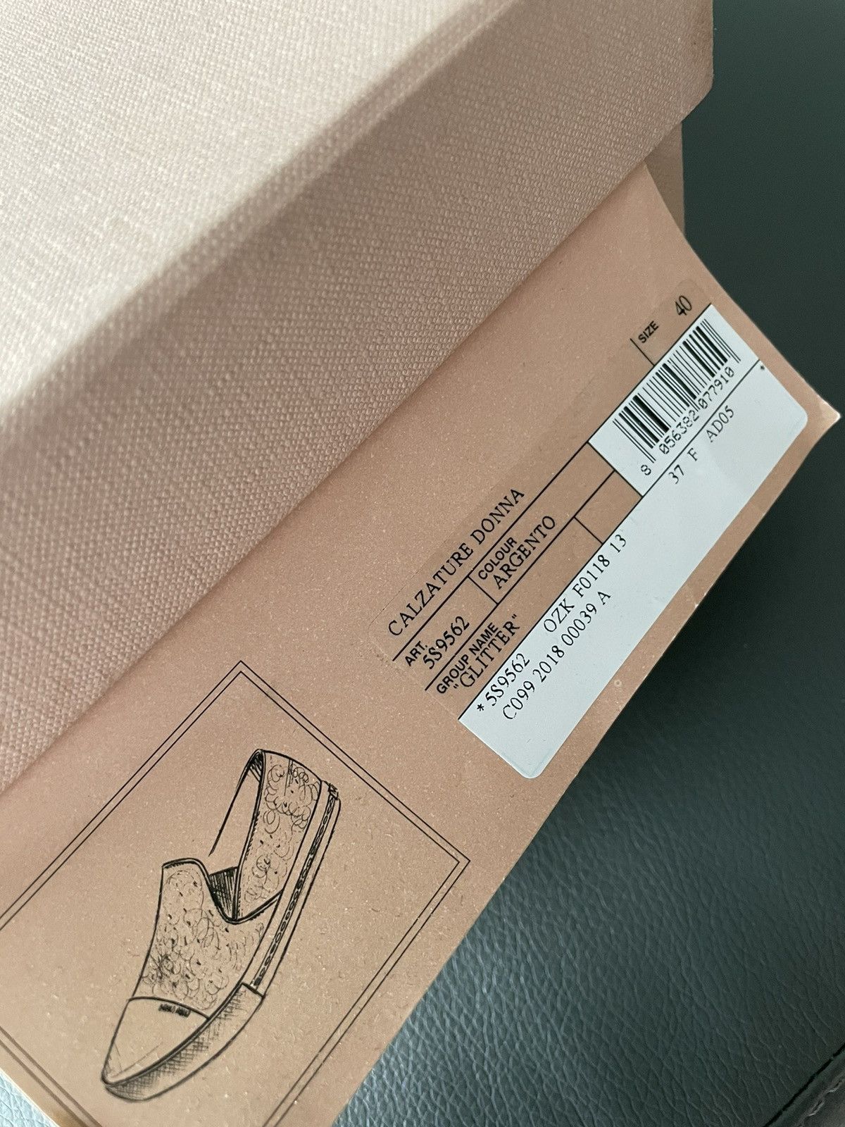 Miu Miu Brand New Runway Rare Iconic Glitter Bullet Leather Loafer Size US 10 / IT 40 - 7 Thumbnail