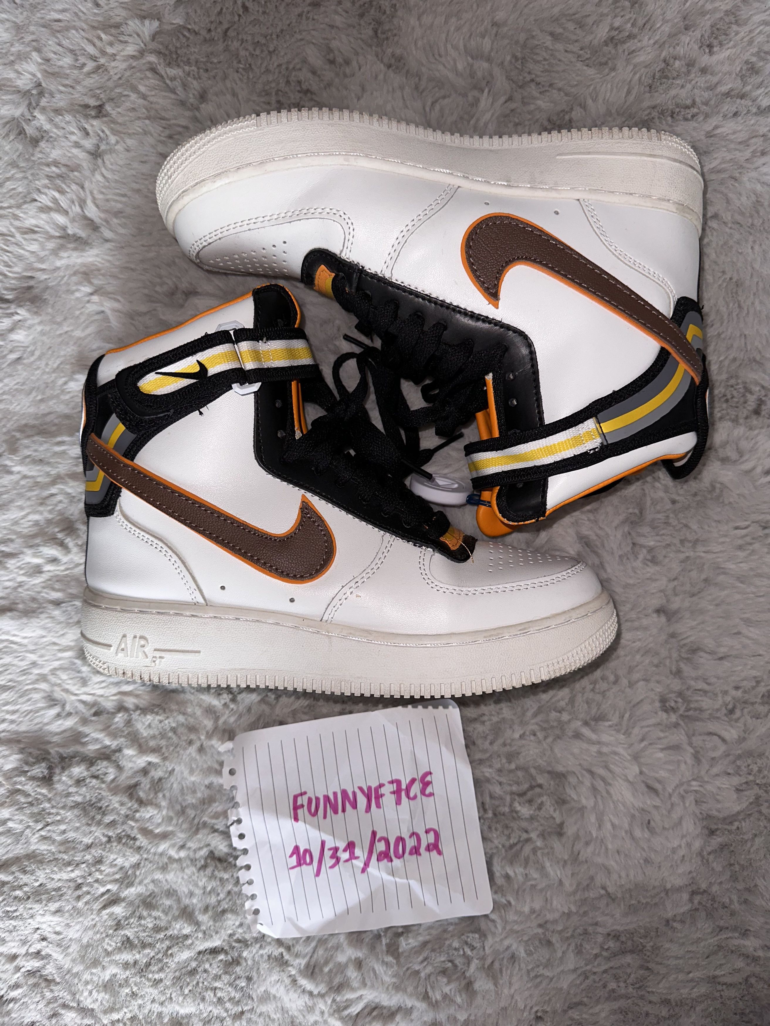 riccardo tisci air force 1 white