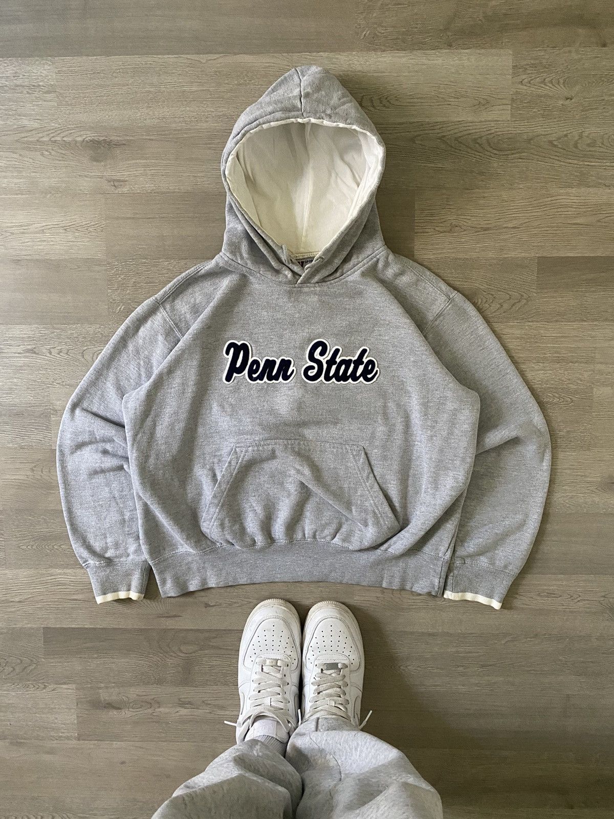 Mvmt Vintage 90s Collegiate Hoodie Size US M / EU 48-50 / 2 - 1 Thumbnail