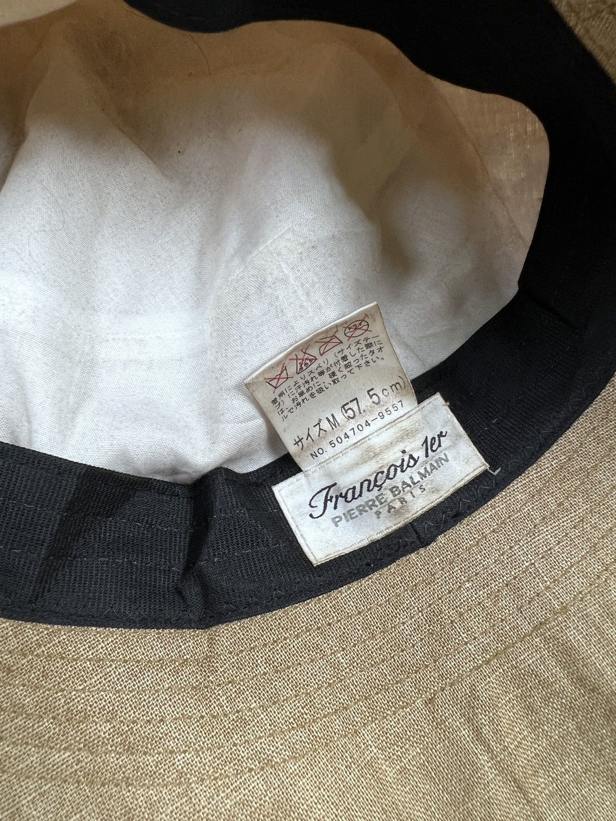 Pierre Balmain Vintage Pierre Balmain Paris Summer Bucket Hat Size ONE SIZE - 5 Thumbnail