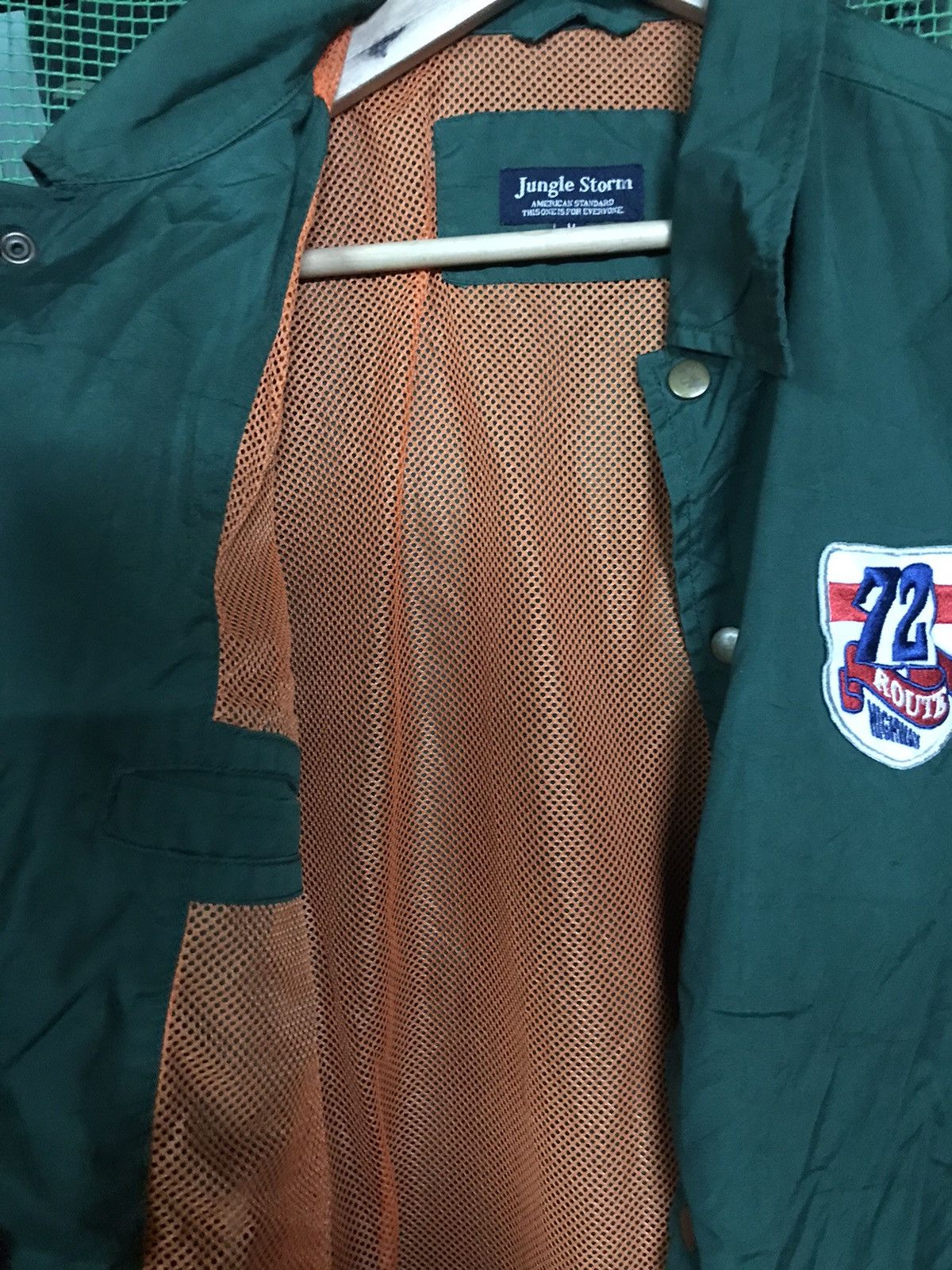 If Six Was Nine × The Unbranded Brand Jungle Storm Jaket With a Snap Button Size US M / EU 48-50 / 2 - 4 Thumbnail