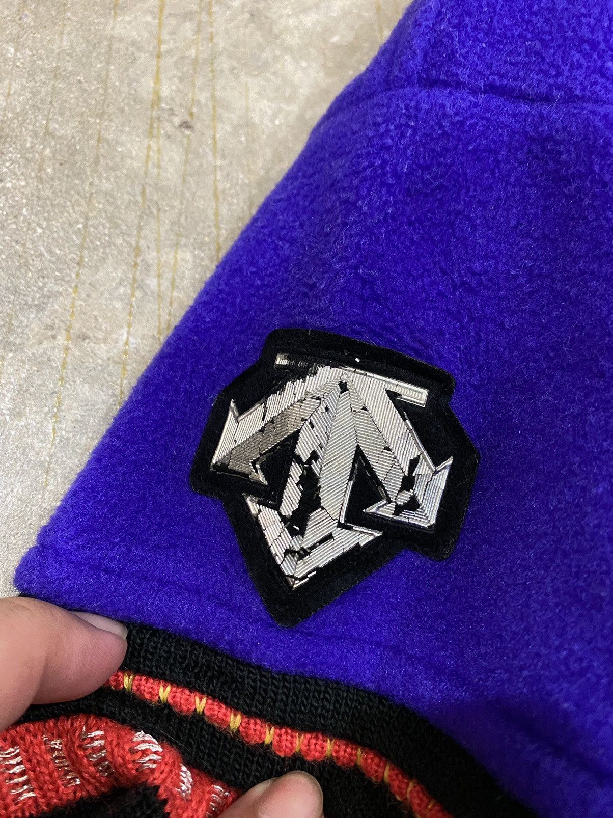 Japanese Brand AW1996 Descente Fire Flame Knit Size US S / EU 44-46 / 1 - 8 Thumbnail