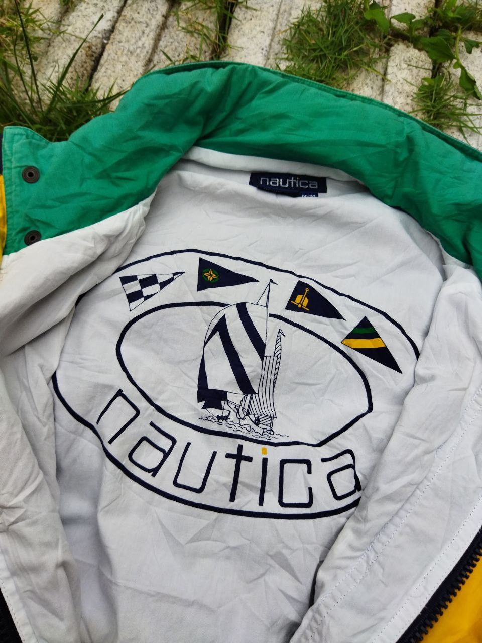 Nautica Vintage Nautica Sailing Gear Big Logo Jacket Size US M / EU 48-50 / 2 - 7 Thumbnail
