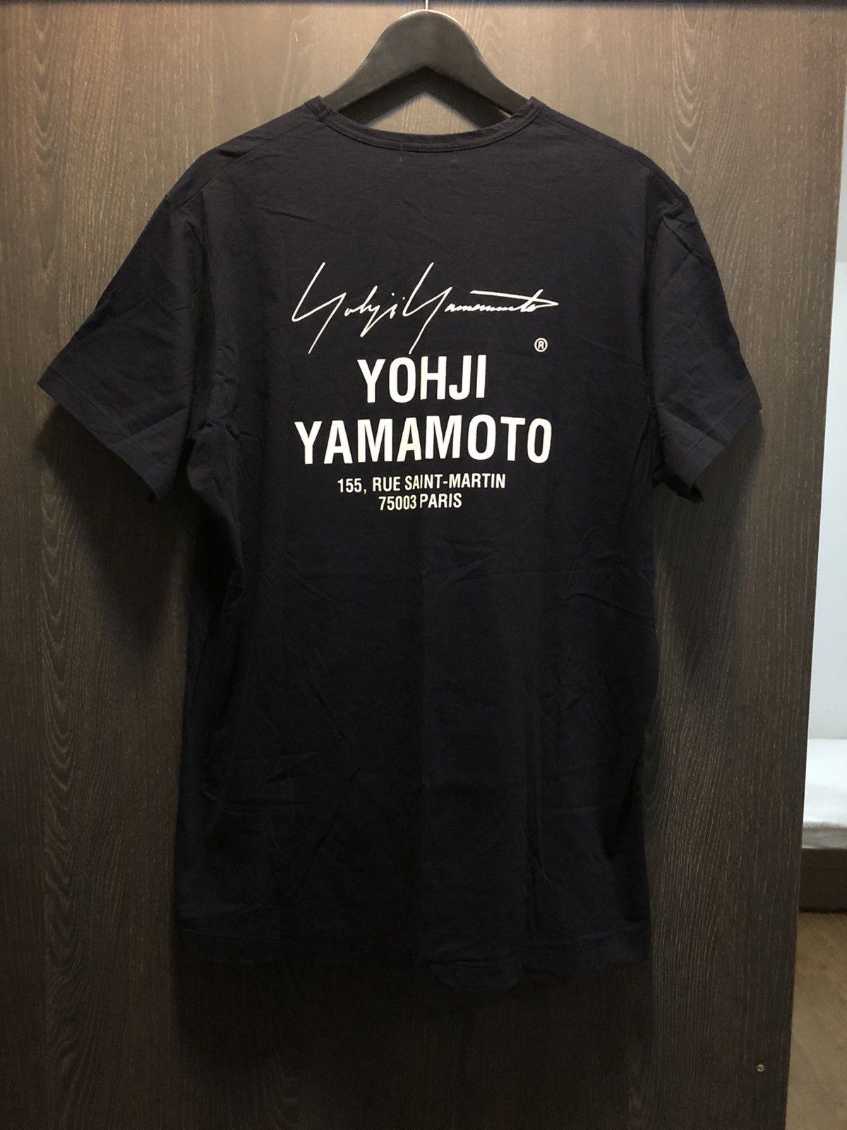 Yohji Yamamoto Yohji Yamamoto Pour Homme Staff Tee | Grailed