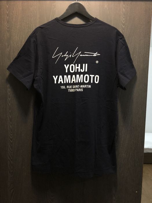 Yohji Yamamoto Yohji Yamamoto Pour Homme Staff Tee | Grailed